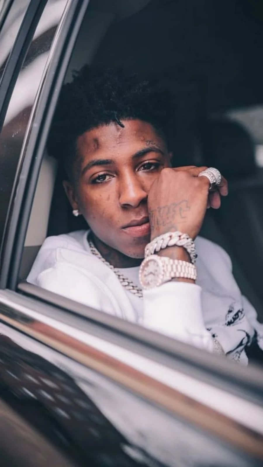 Nba Youngboy Flaunting His Luxury Ride