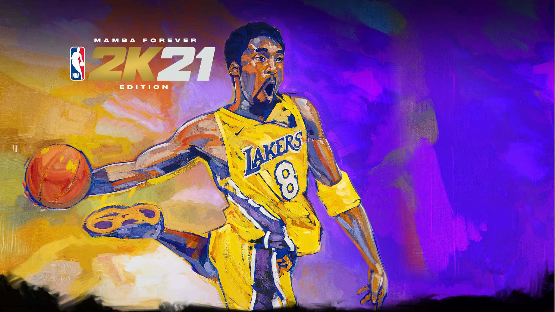 "Experience the thrill of authentic basketball action with NBA2K21" Wallpaper