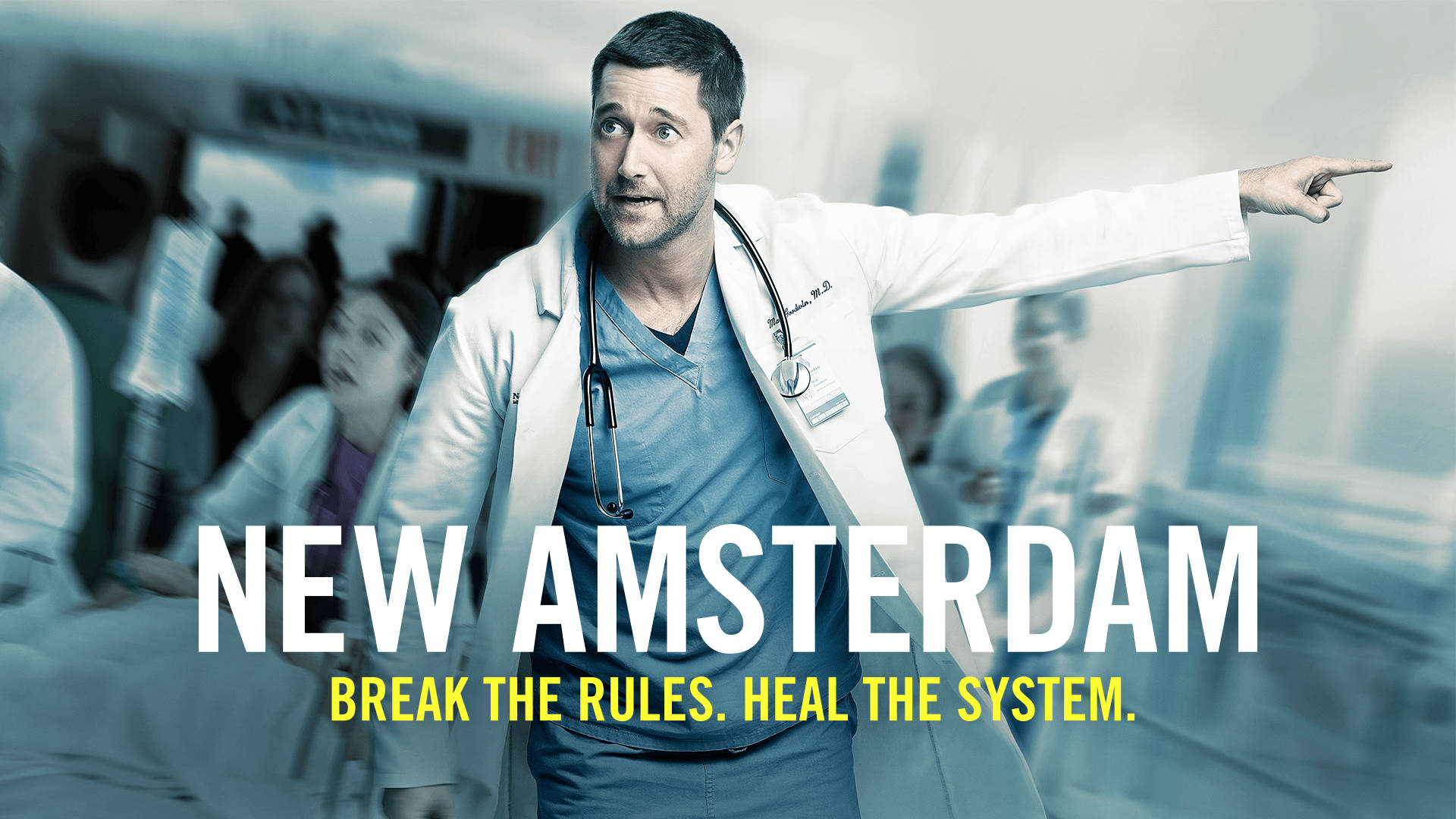 Nbc New Amsterdam Drama Series Dr. Max Goodwin Wallpaper