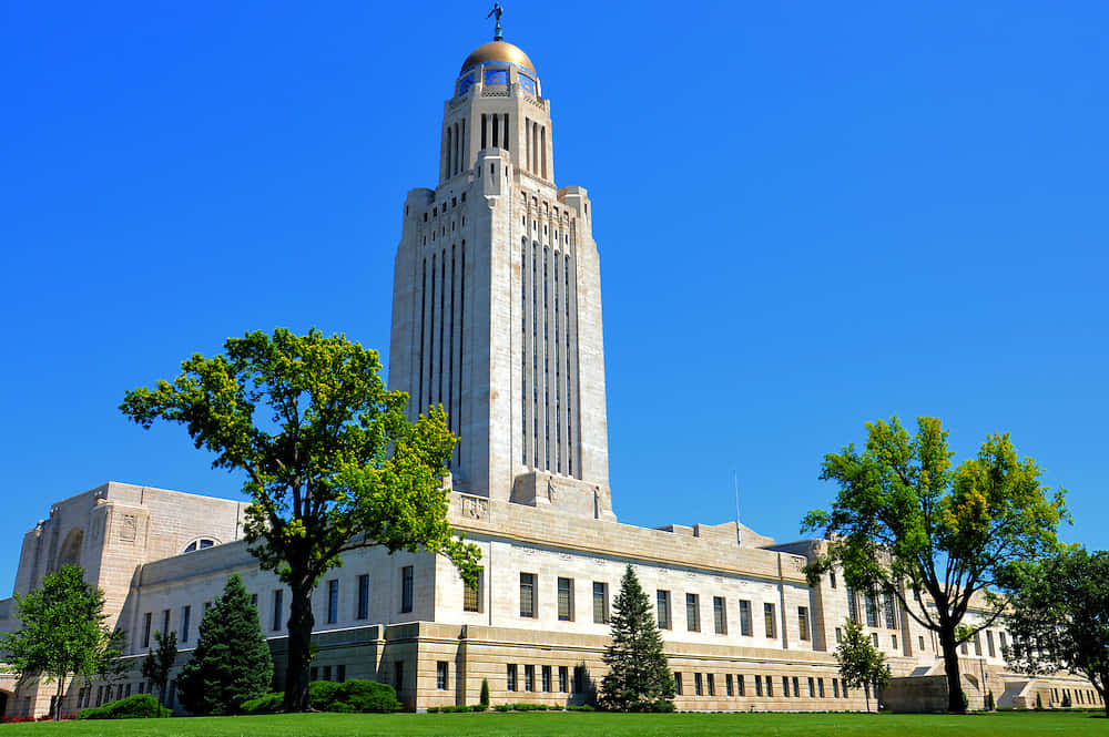 Nebraska State Capitol Building Lincoln Wallpaper