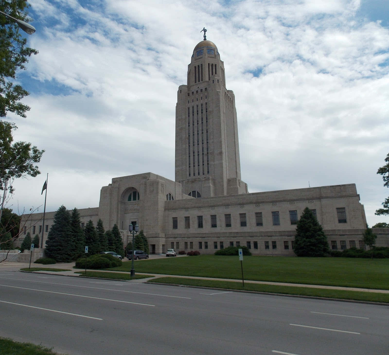 Nebraska State Capitol Building Wallpaper