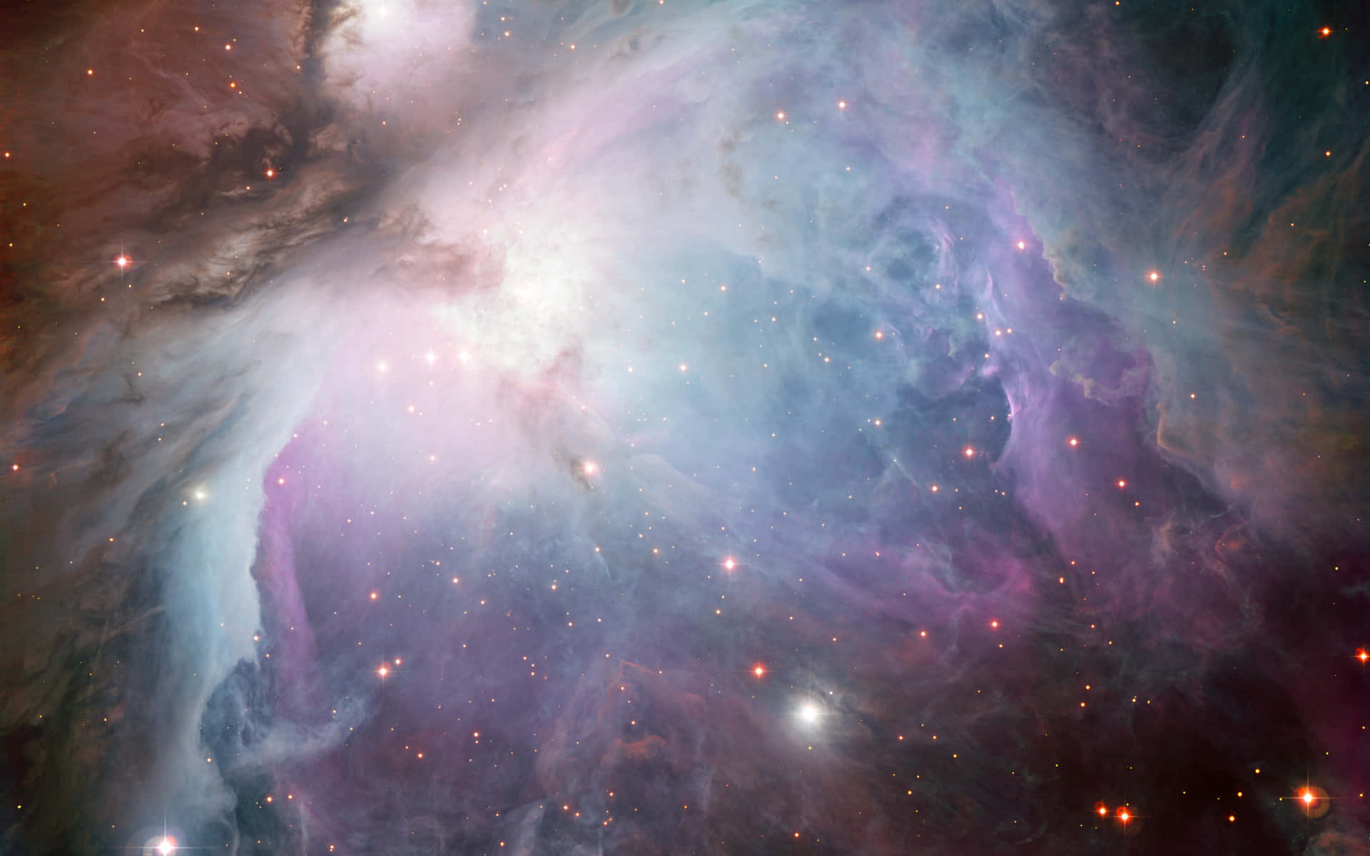 Immerse yourself in the breathtaking beauty of a vibrant Nebula.