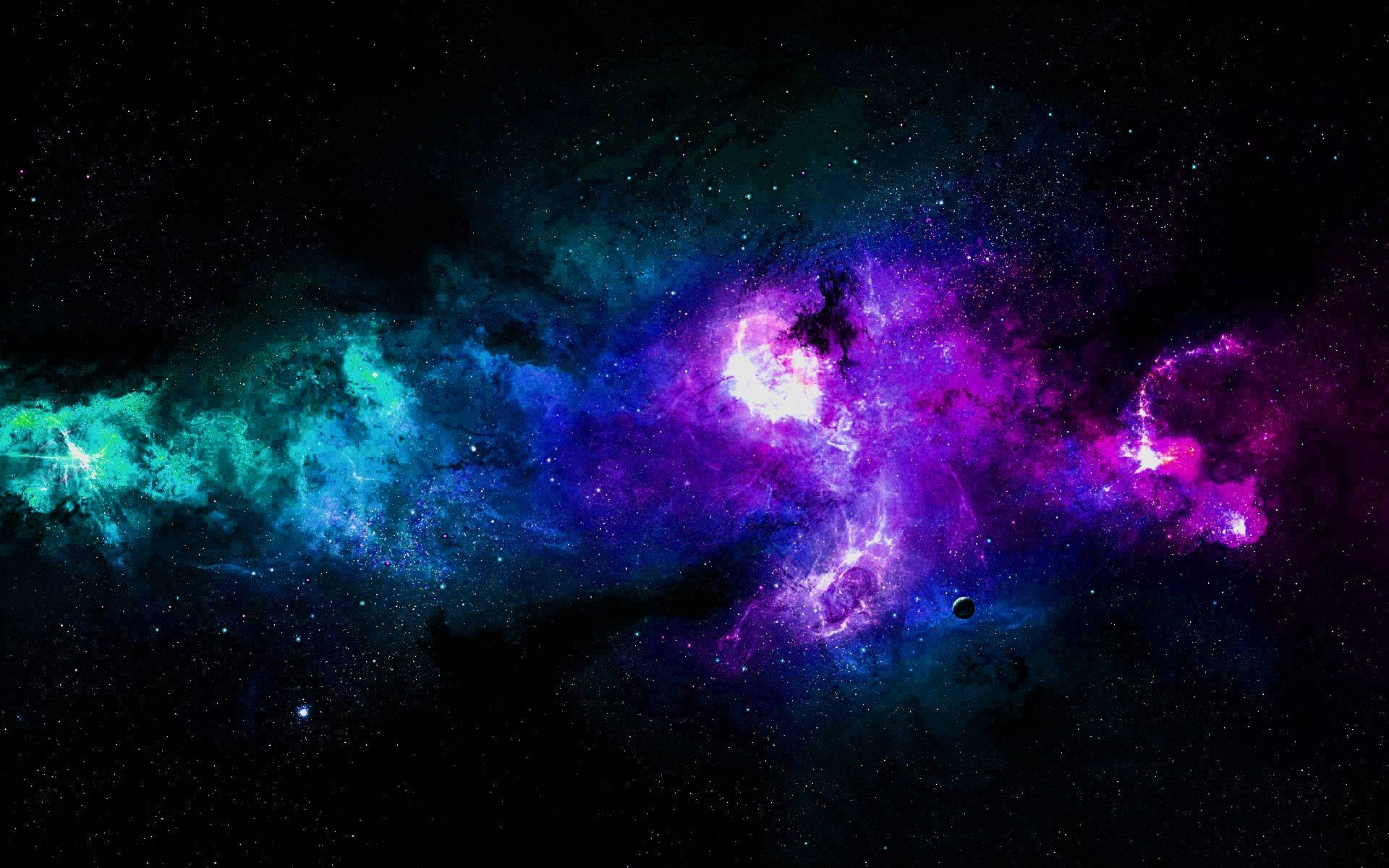 Nebula Stars Space Wallpaper.