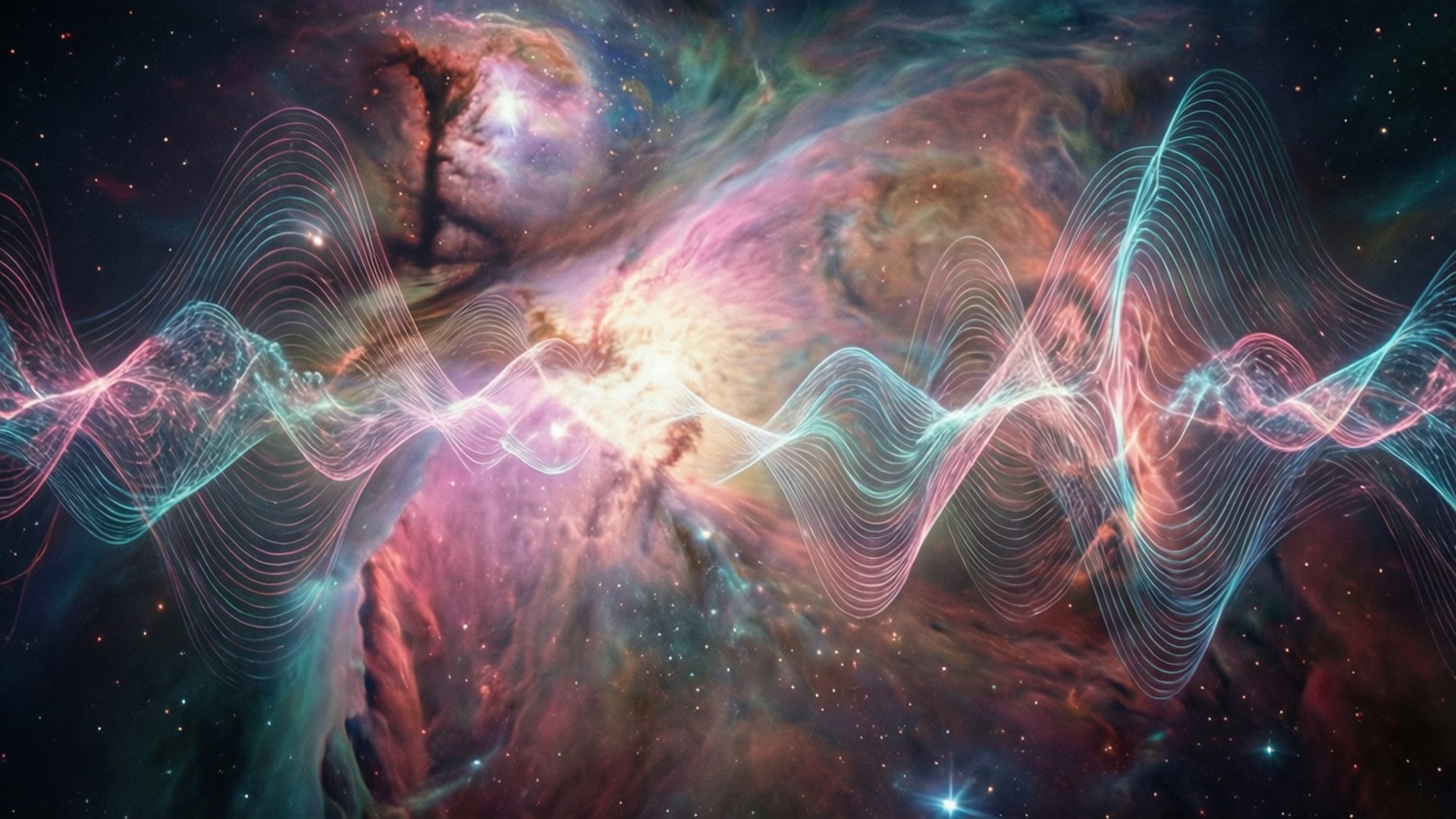 Nebula Wave Interference Fonds d'écran