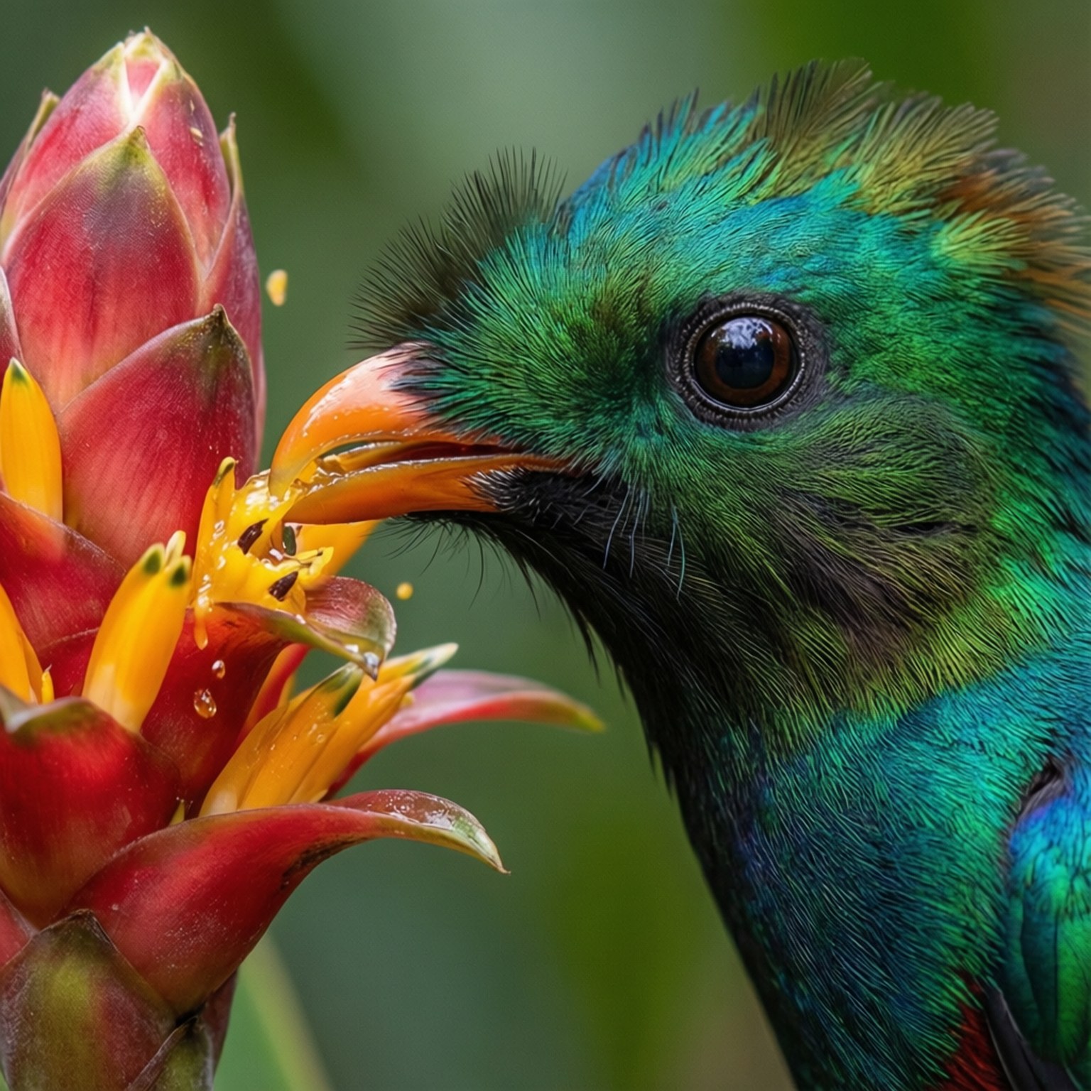 Gorgée de Nectar Fonds d'écran