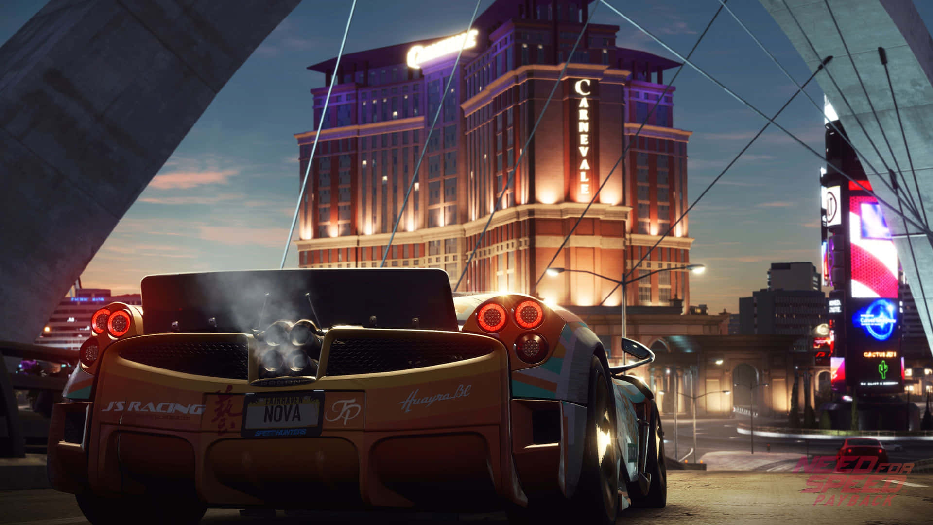 High-Octane Action in Need For Speed 4K Wallpaper