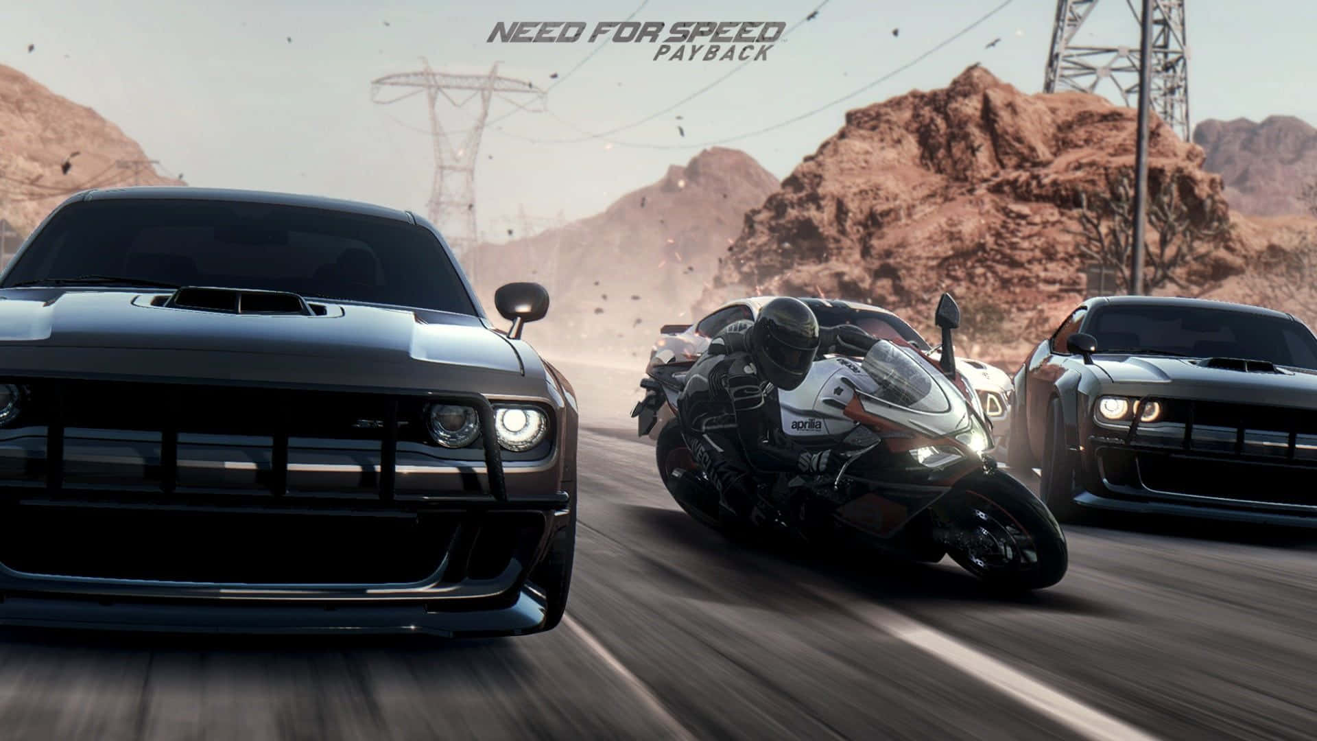 Needfor Speed Baggrund Dodge Challenger