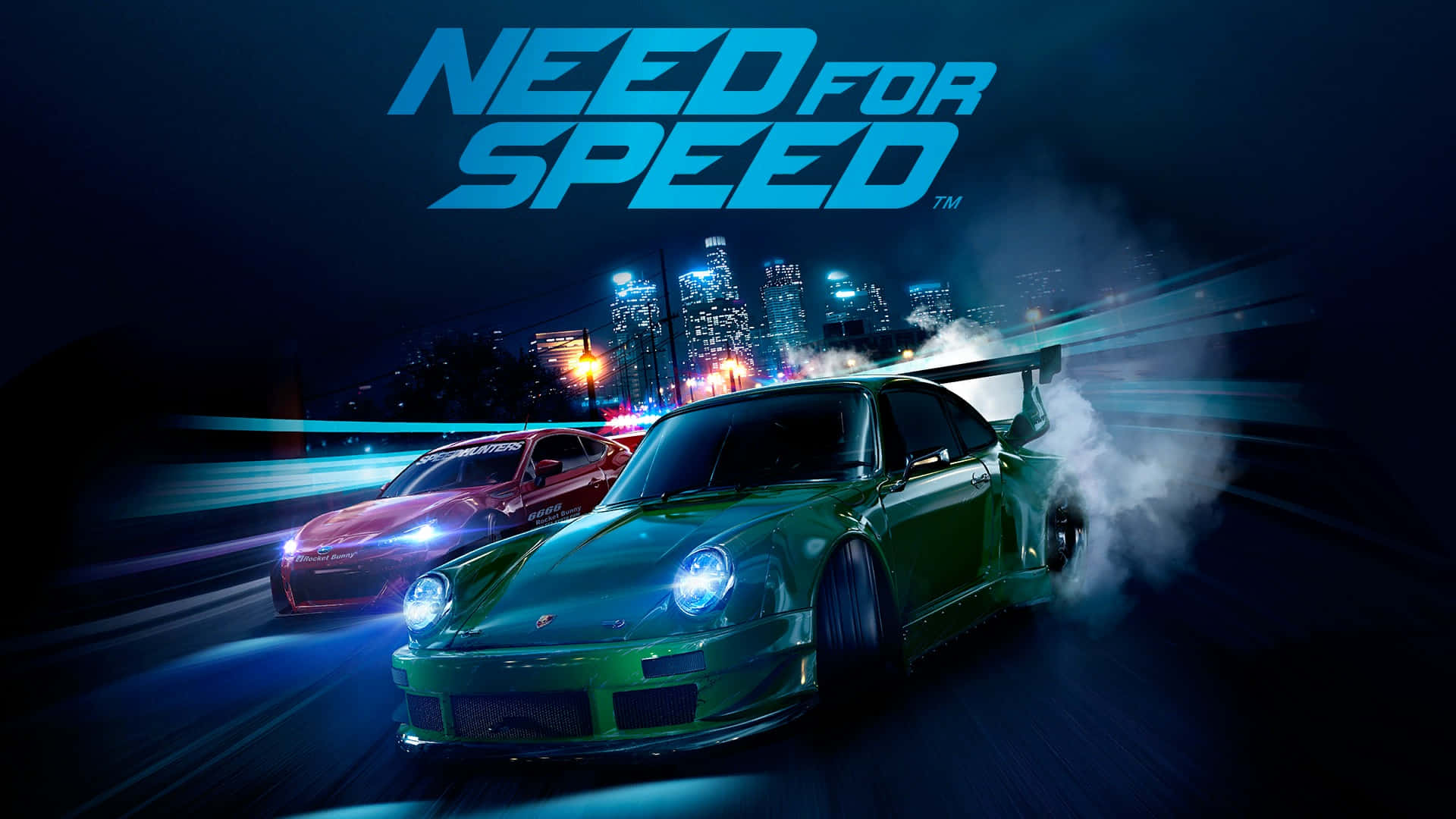 Fondode Pantalla Con El Logo Del Juego Need For Speed.