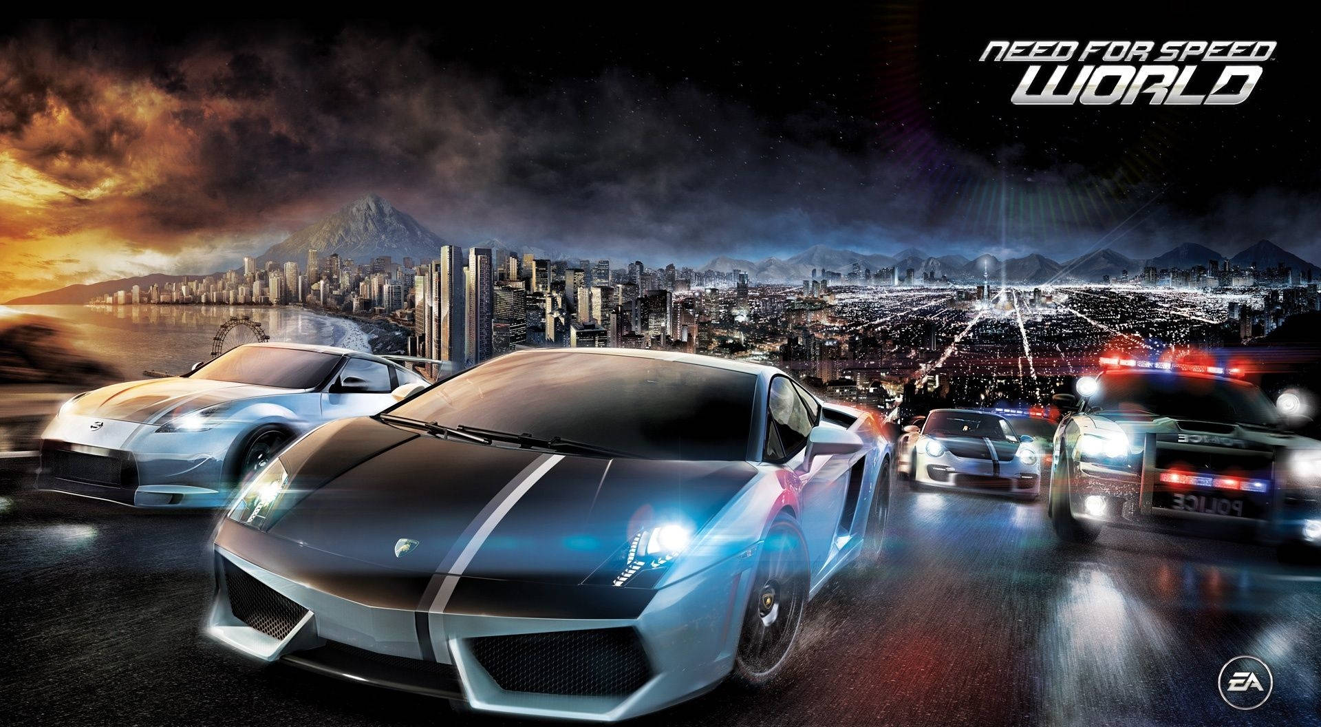 Needfor Speed World - Hintergrundbild Wallpaper