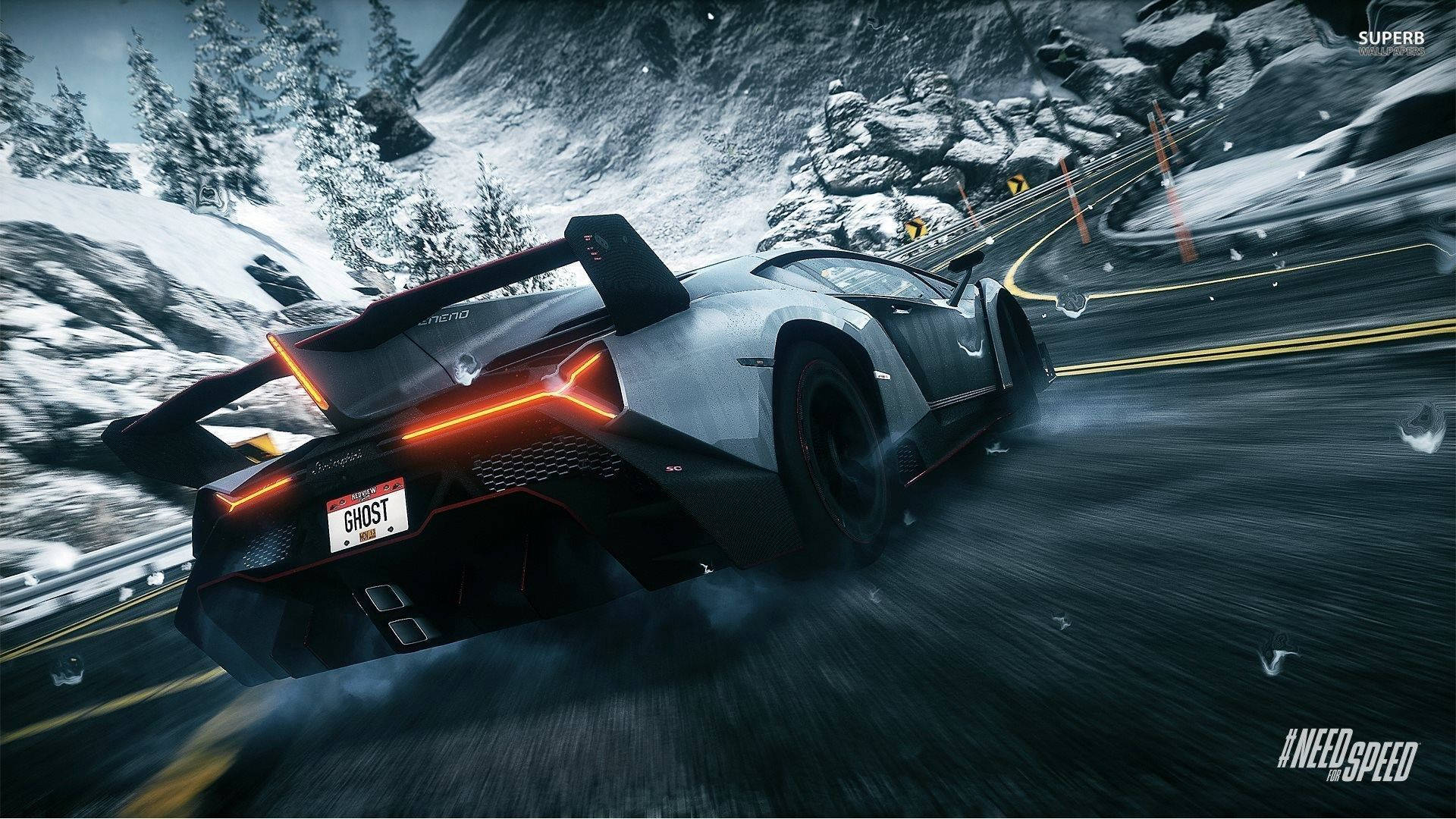 Lamborghini Veneno Need For Speed Desktop Wallpaper