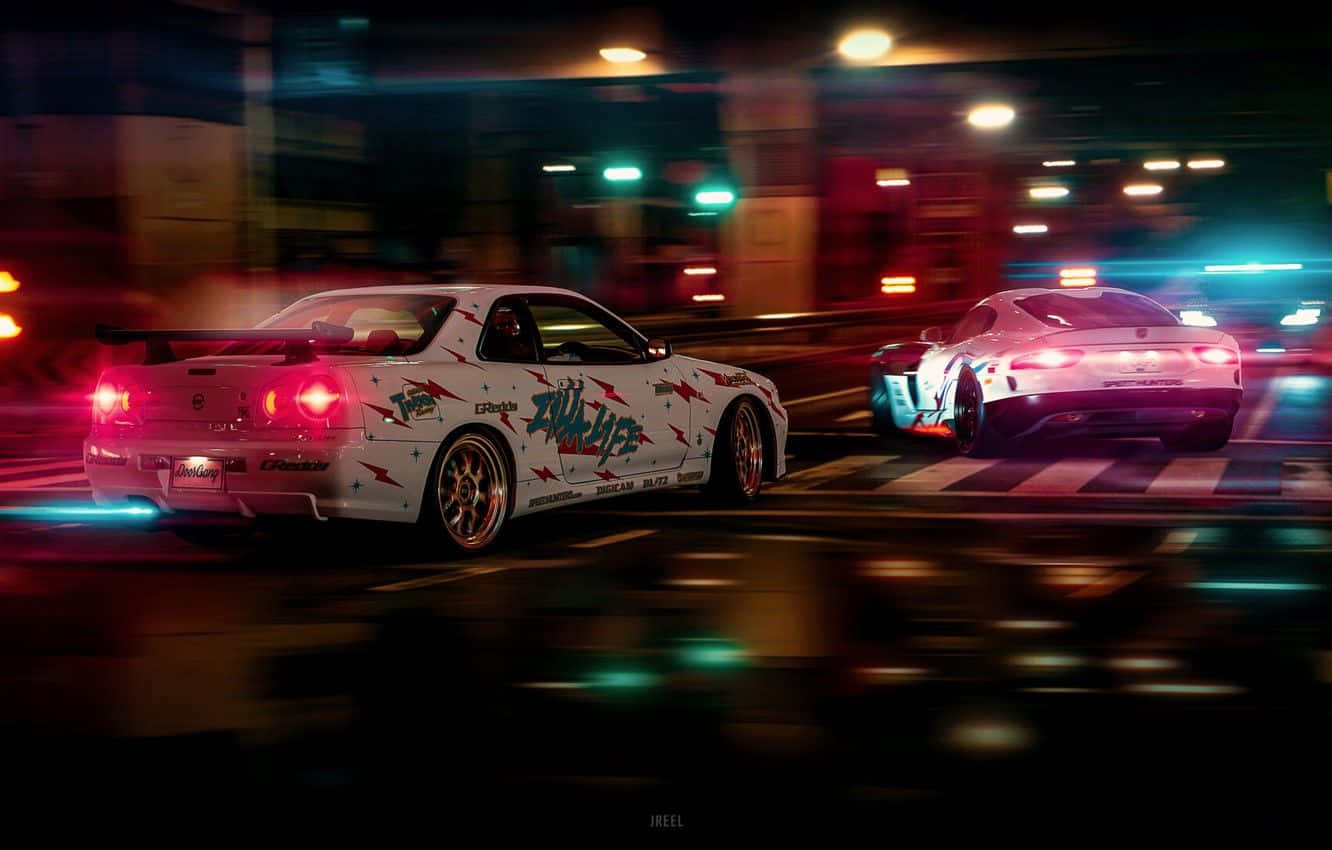 Need For Speed Heat Background City