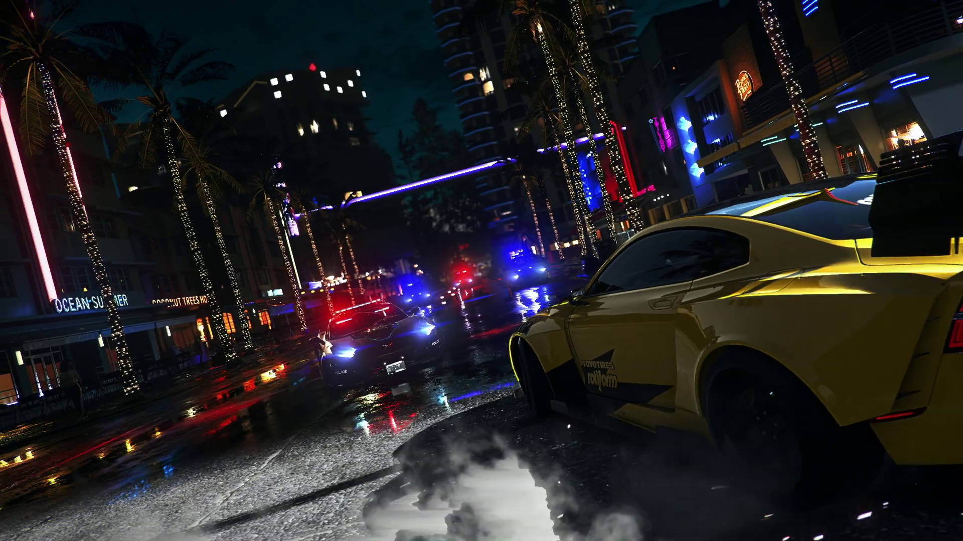 Need For Speed Heat Car At Night