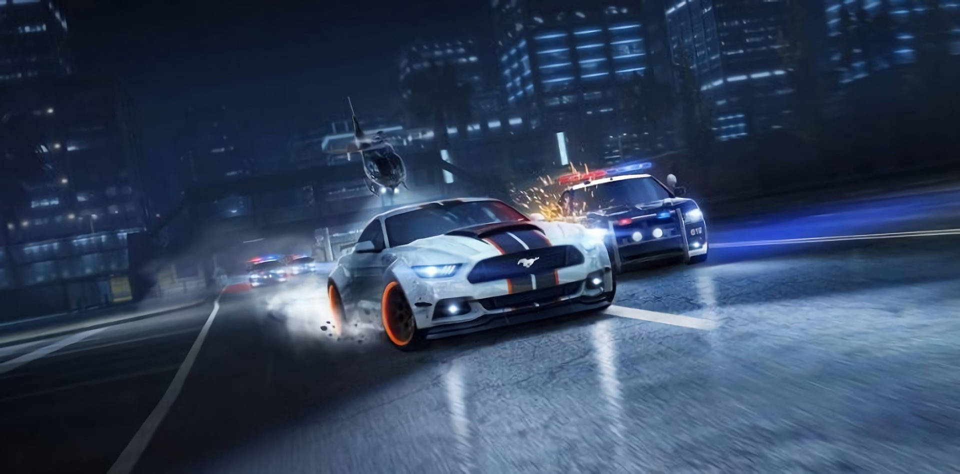 Need For Speed Heat In Action Wallpaper