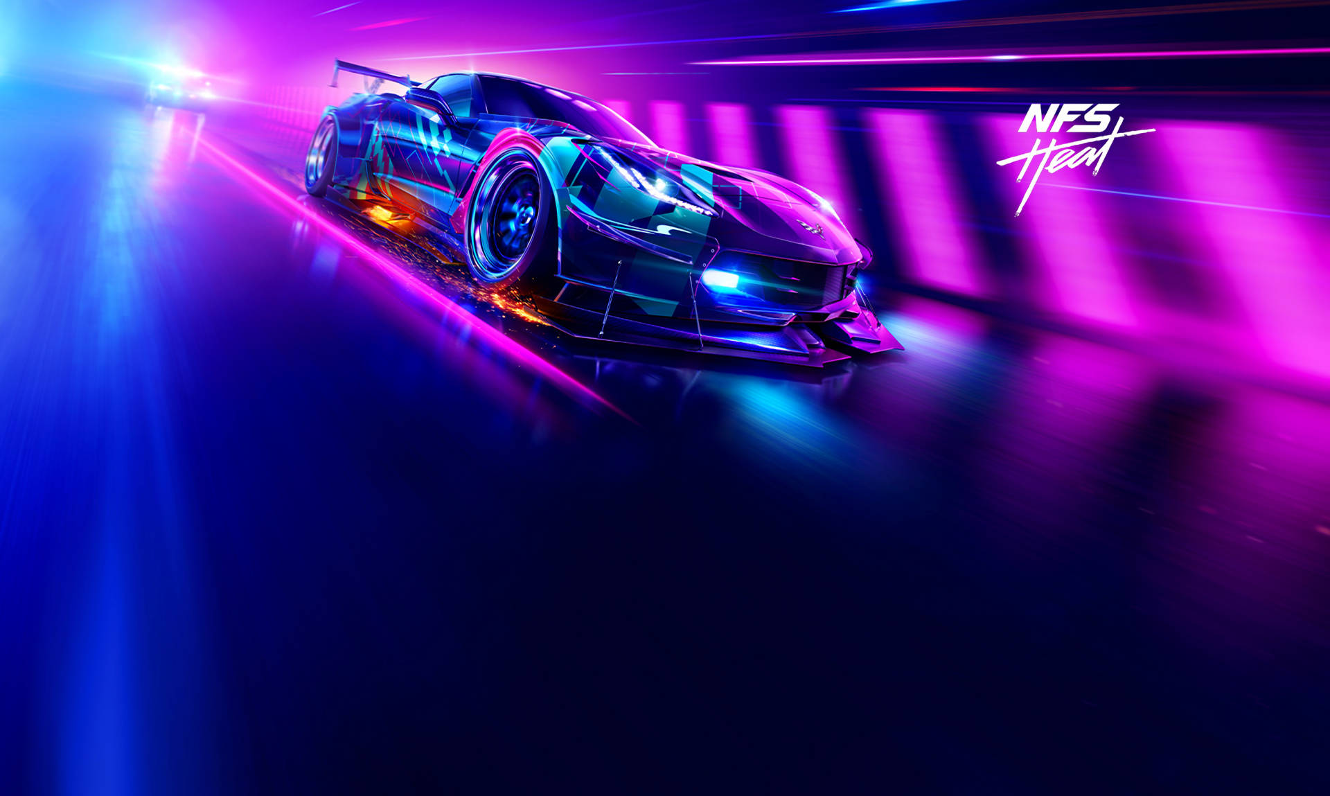 Captivating Need For Speed Heat Poster Art Wallpaper
