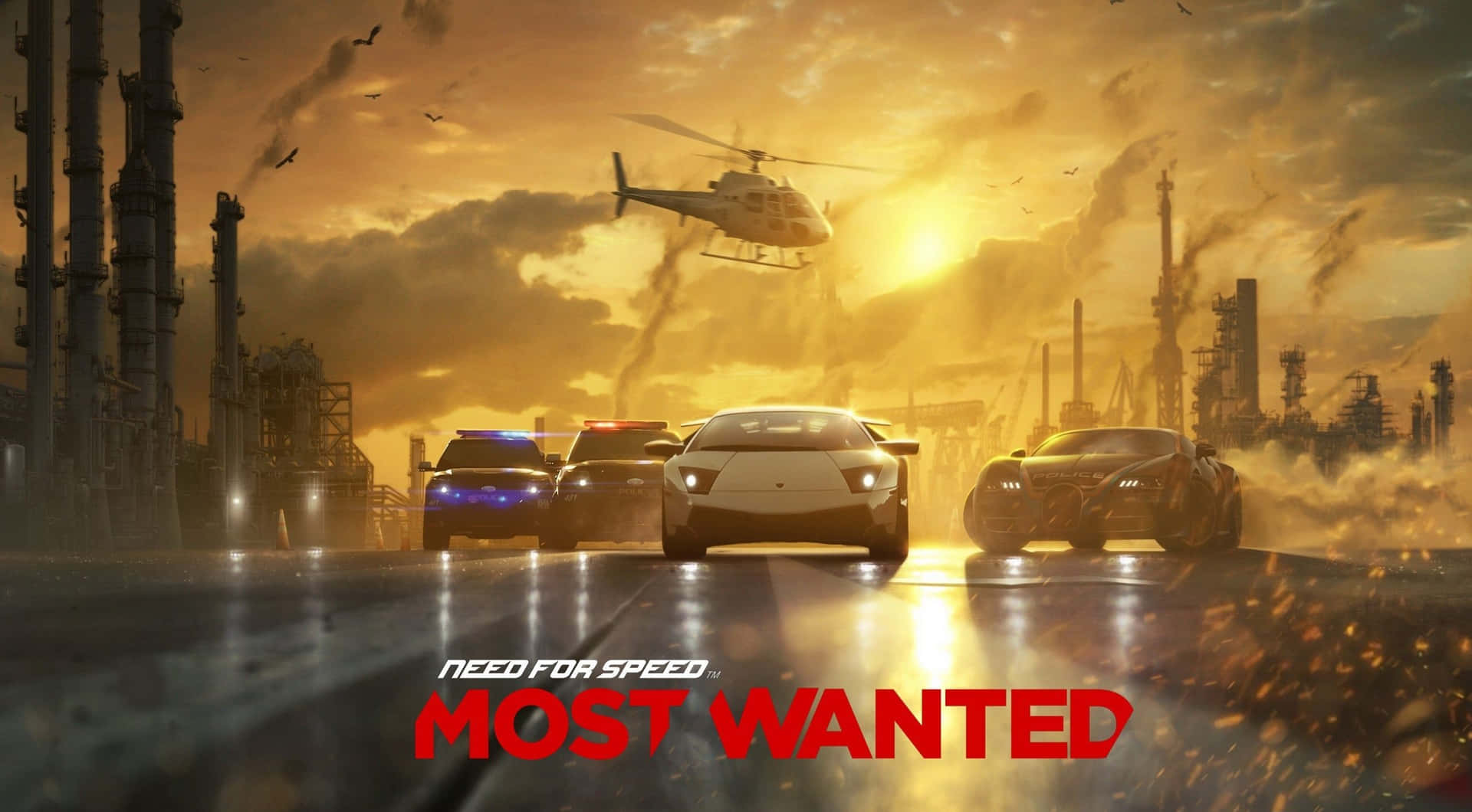 Needfor Speed Most Wanted - Hintergrundbild Wallpaper