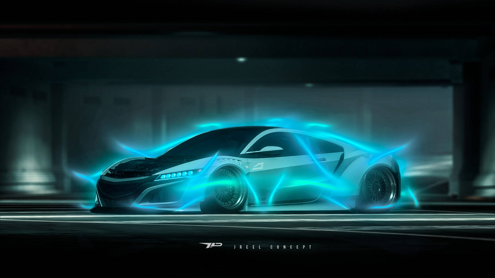 Need For Speed Payback Acura NSX Neon Wallpaper
