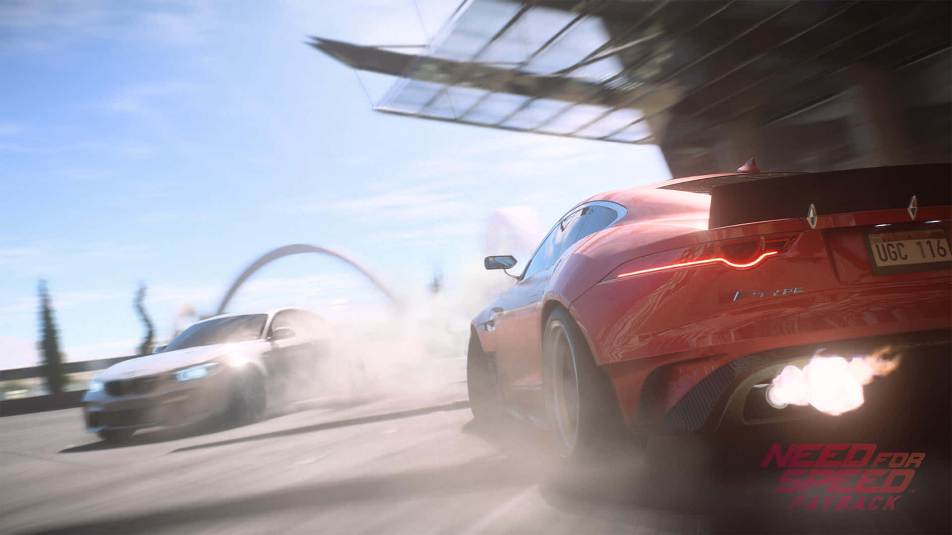 Race across the desert in Need for Speed Payback.