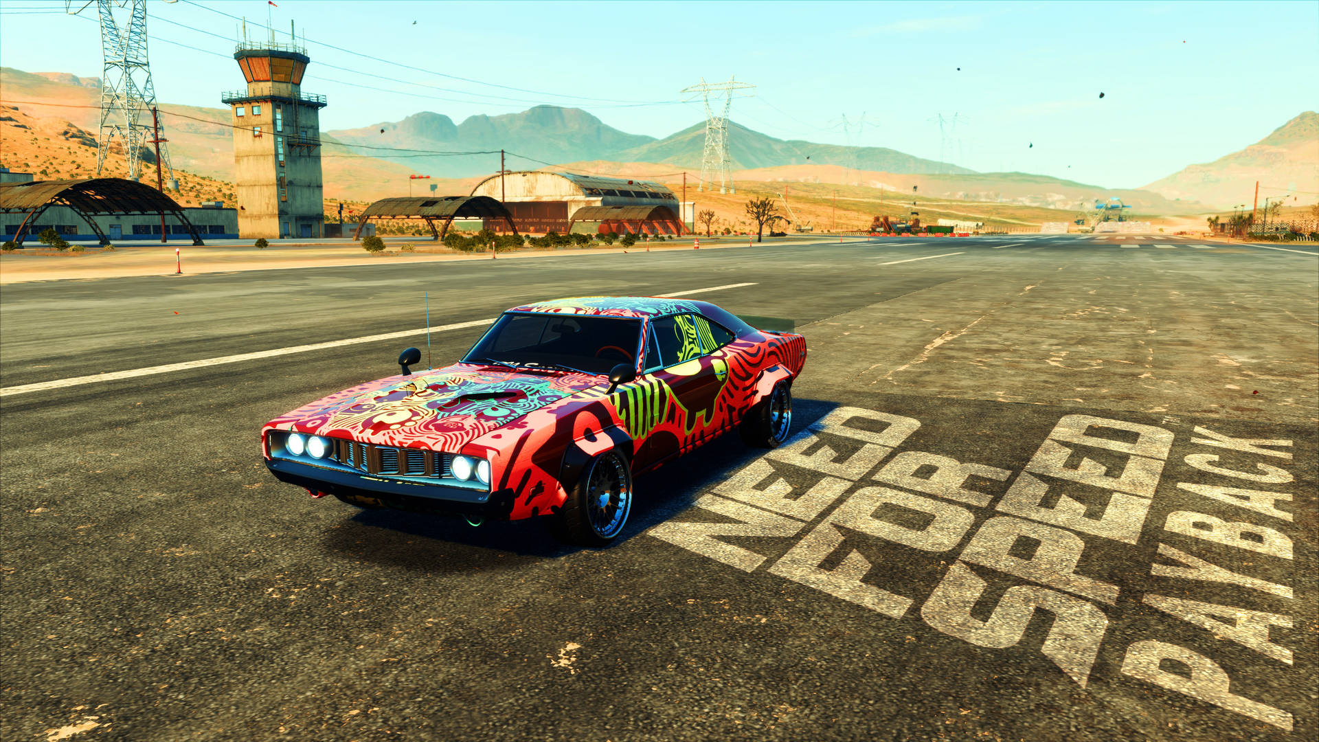 Need For Speed Payback Colorful Dodge Charger