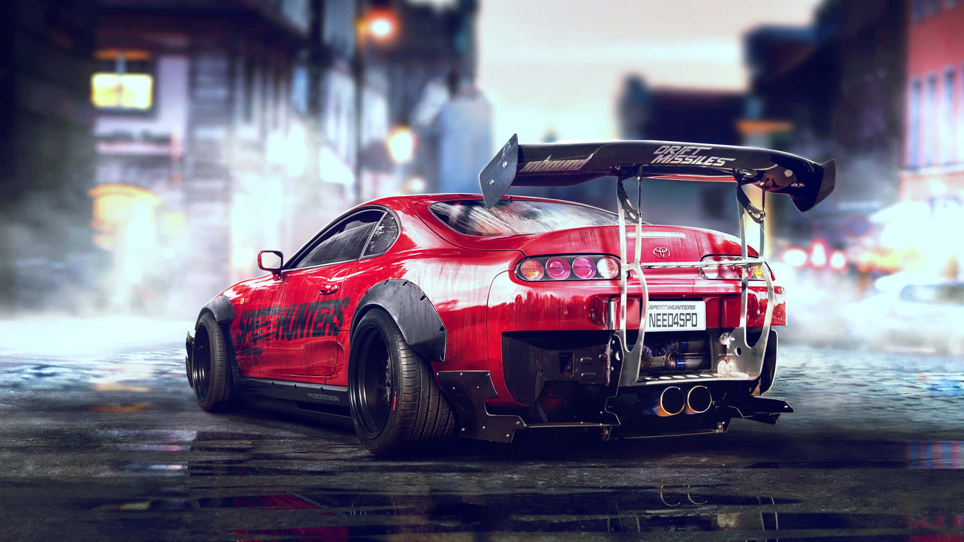 Toyota Supra In Need For Speed PC Tapet: 