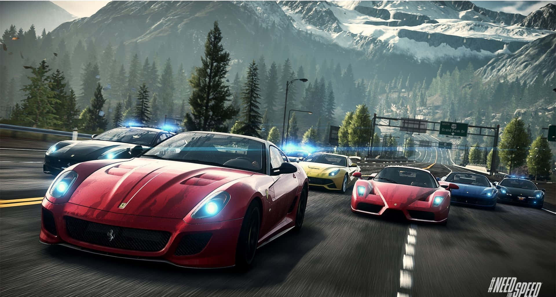 Schnellund Wild - Das Rennspiel Need For Speed Für Den Pc Wallpaper