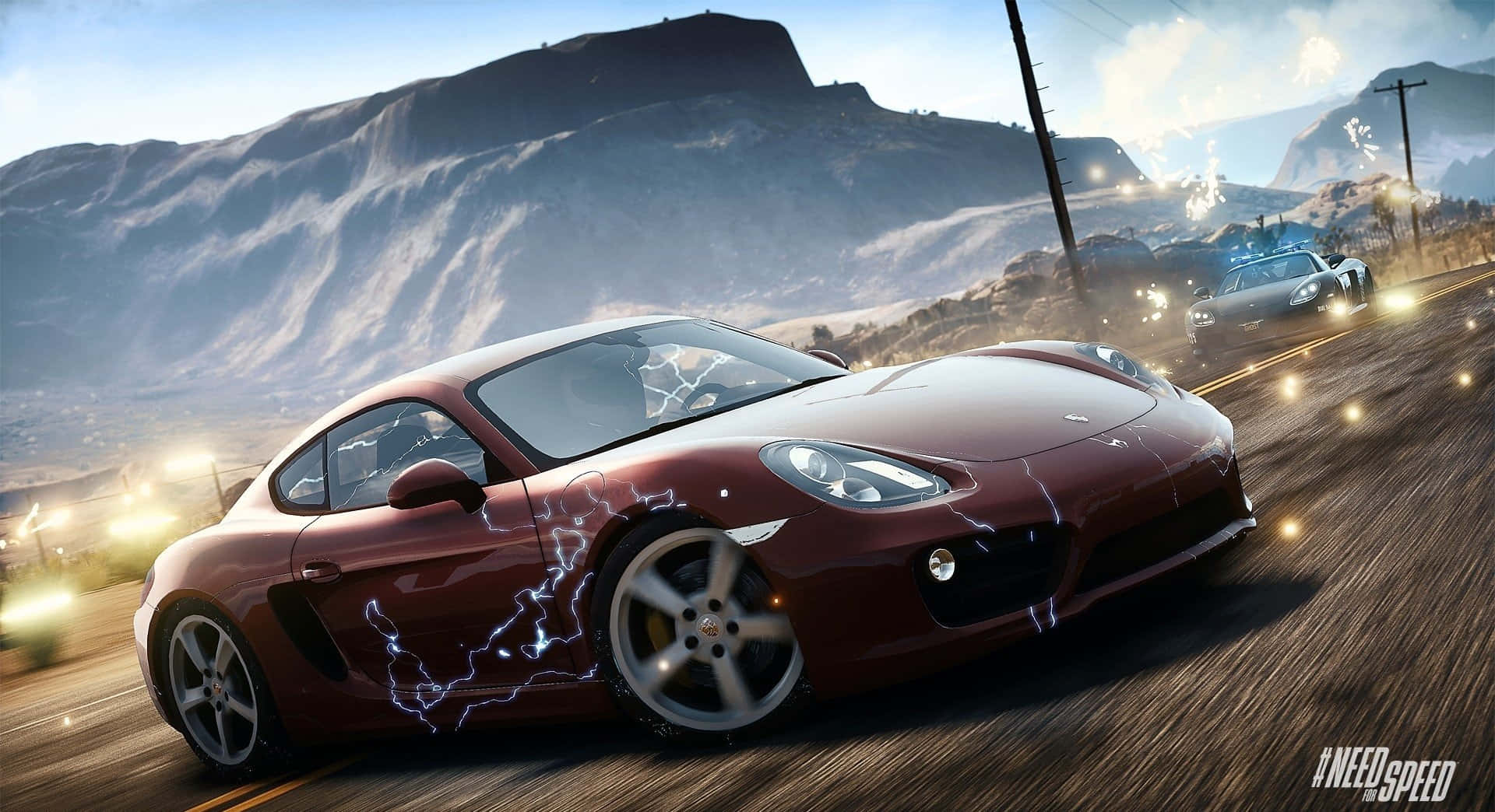 Porschecayman En Need For Speed Pc Fondo de pantalla