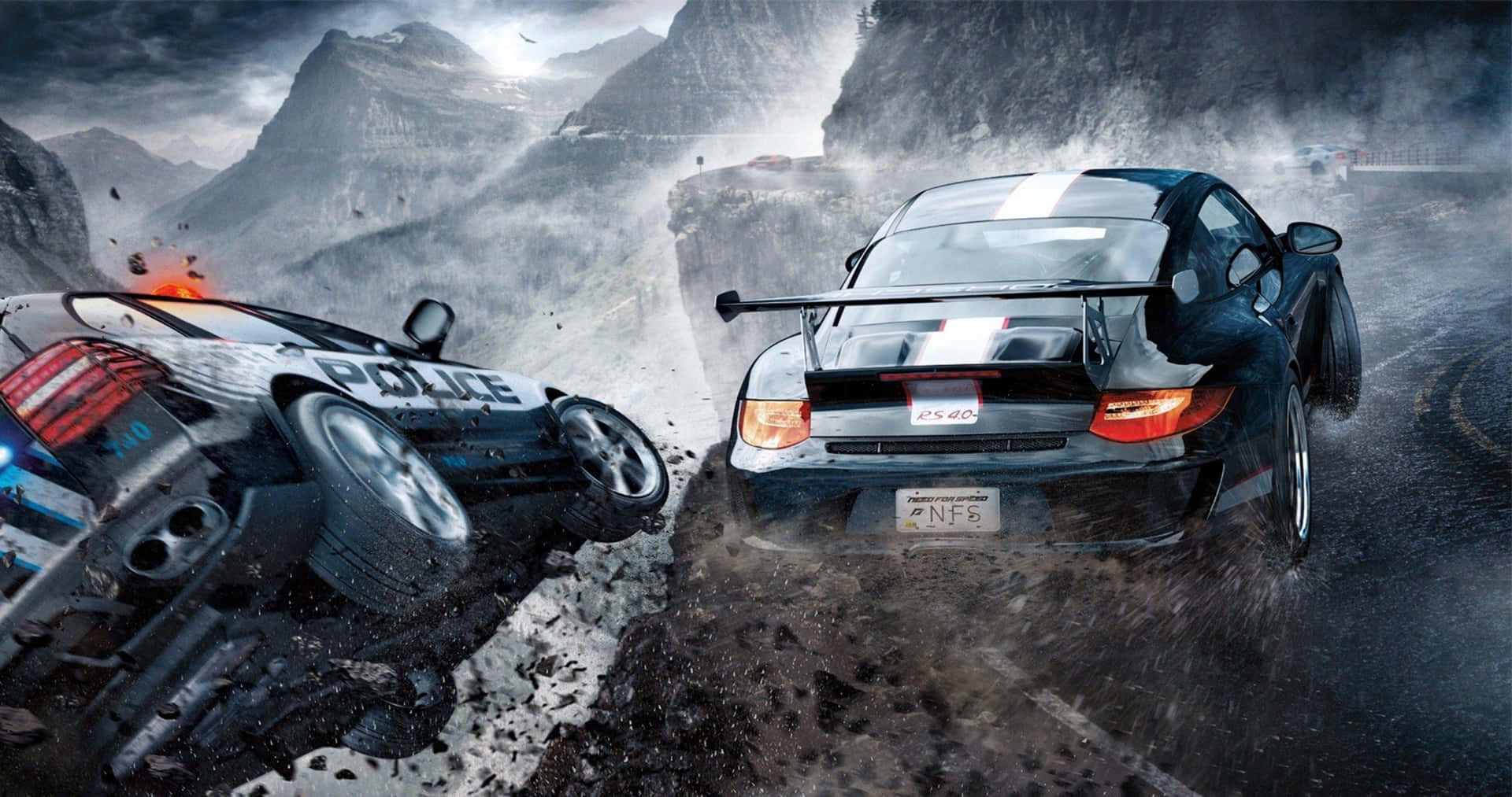 Video spillet The Run Need For Speed PC plakat Tapet Wallpaper