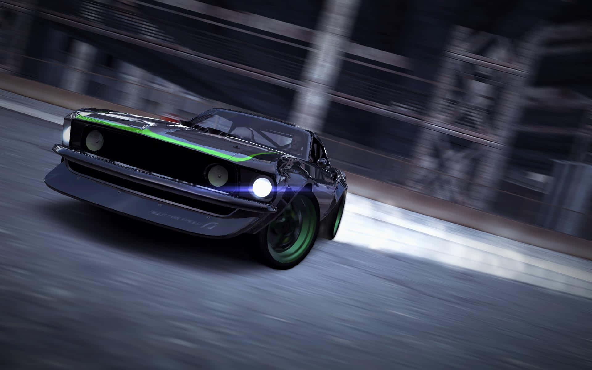 Need For Speed World Drifting Muscle Car Wallpaper