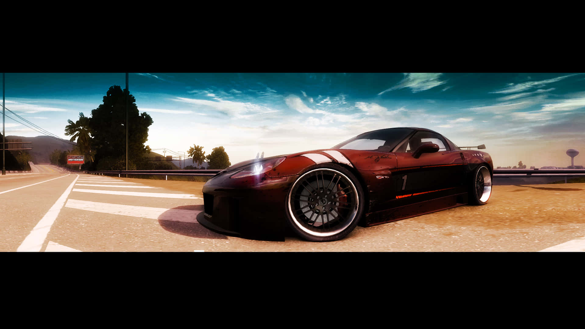Need For Speed World Sports Caron Road Wallpaper