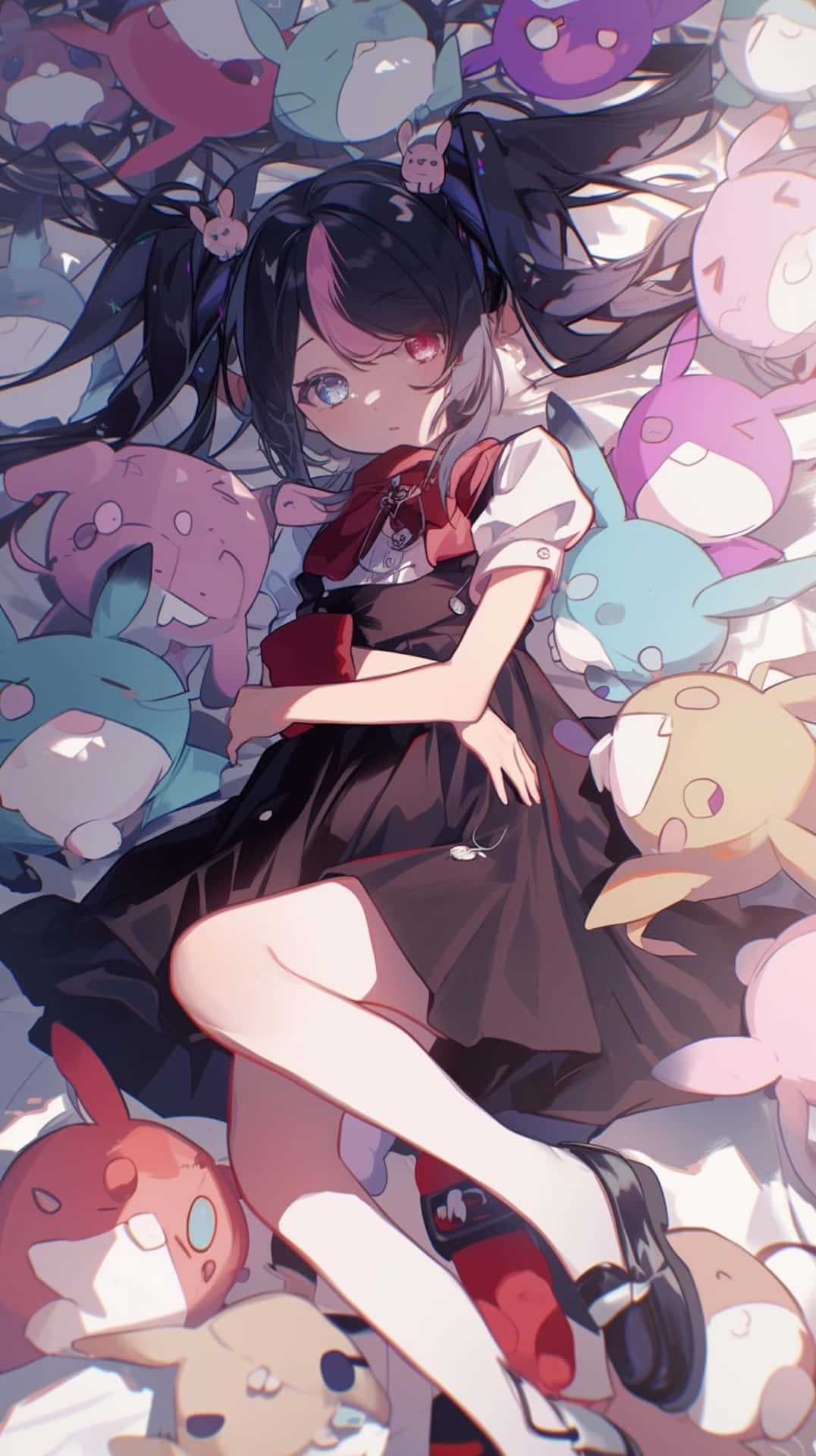 Needy Streamer Overload Anime Art Wallpaper