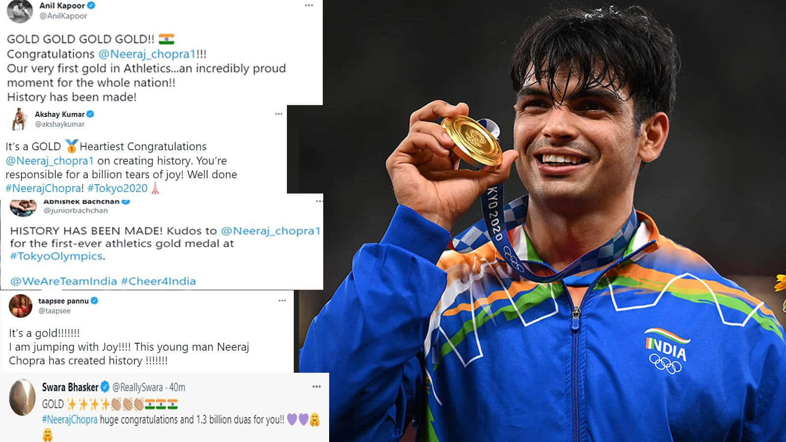 Neeraj Chopra, Indian Javelin Thrower Wins Gold at 2018 Commonwealth Games