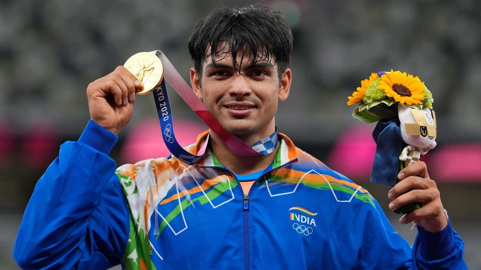 Atletaindiano De Lançamento De Dardo, Neeraj Chopra, Estabelece Um Novo Recorde Mundial.