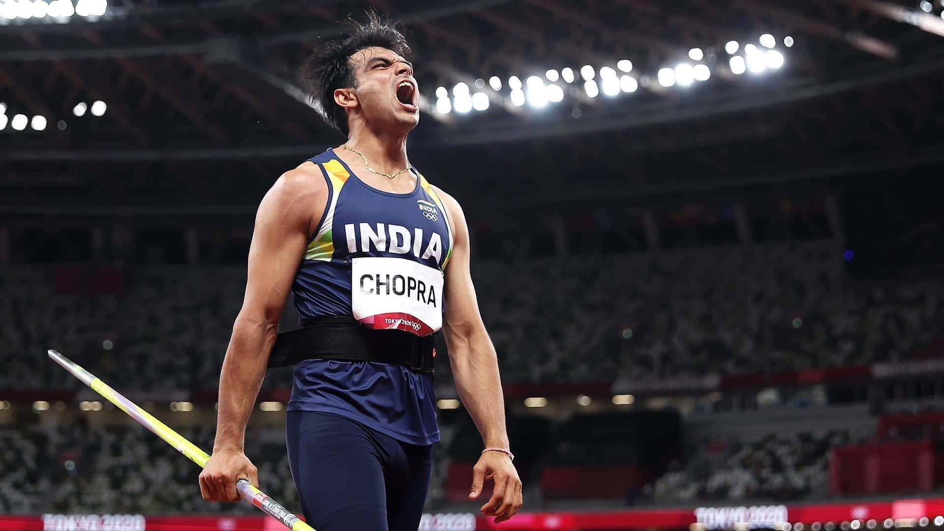 Neerajchopra, El Chico De Oro De La Jabalina De India