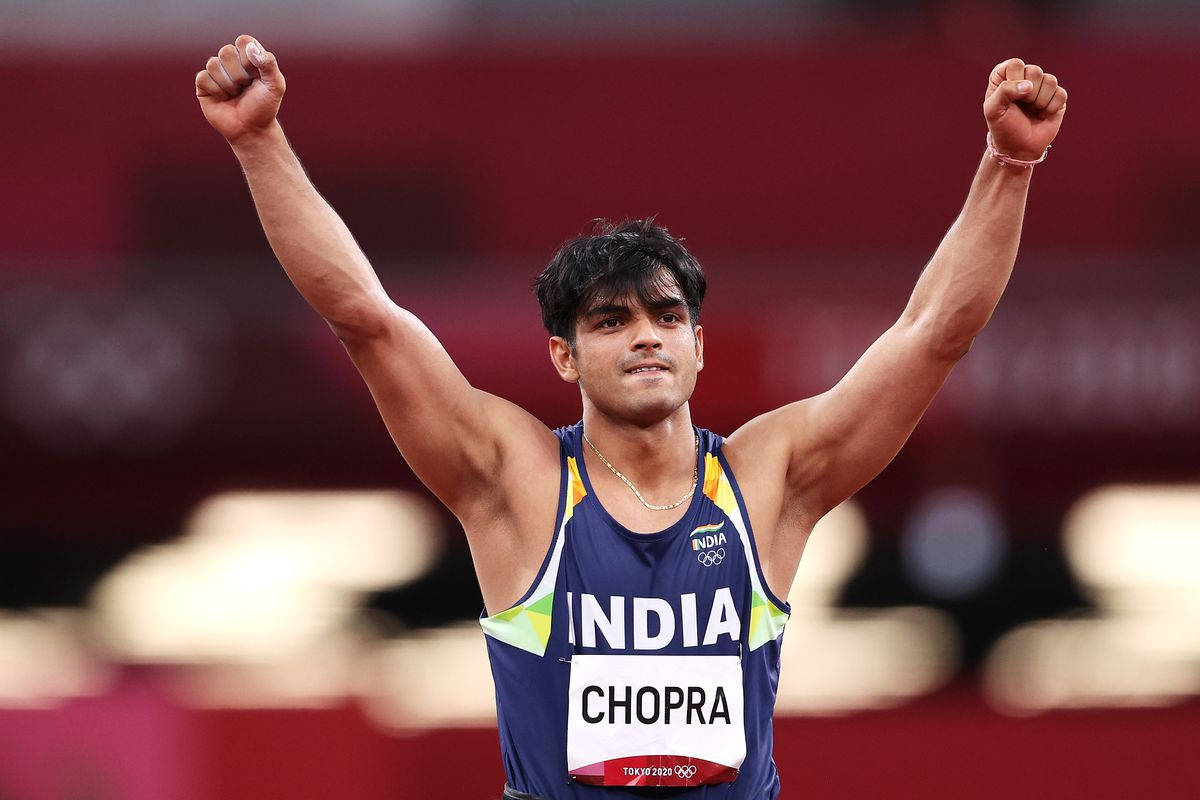 Neeraj Chopra Hairless Armpit