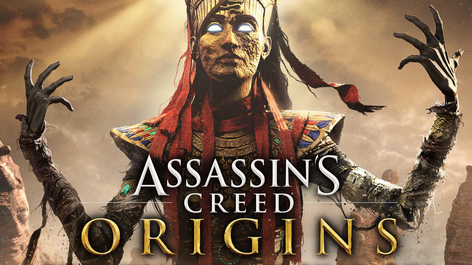 Neferneferuaten Nefertiti Key Art 1920x1080 Assassin's Creed Origins Background