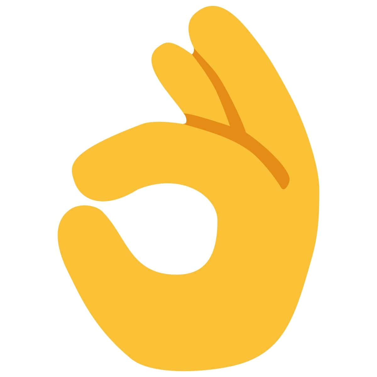 Negligible Hand Gesture Emoji Wallpaper