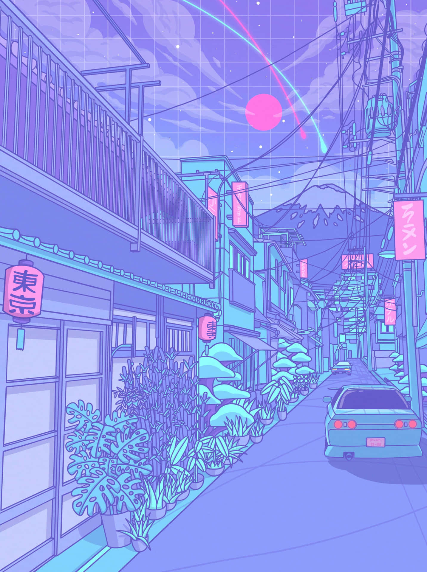Anime neighborhood HD wallpapers | Pxfuel