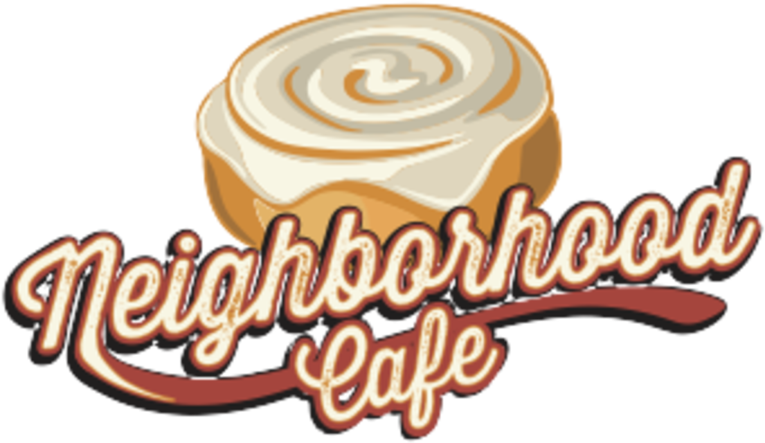 Neighborhood Cafe Logo PNG