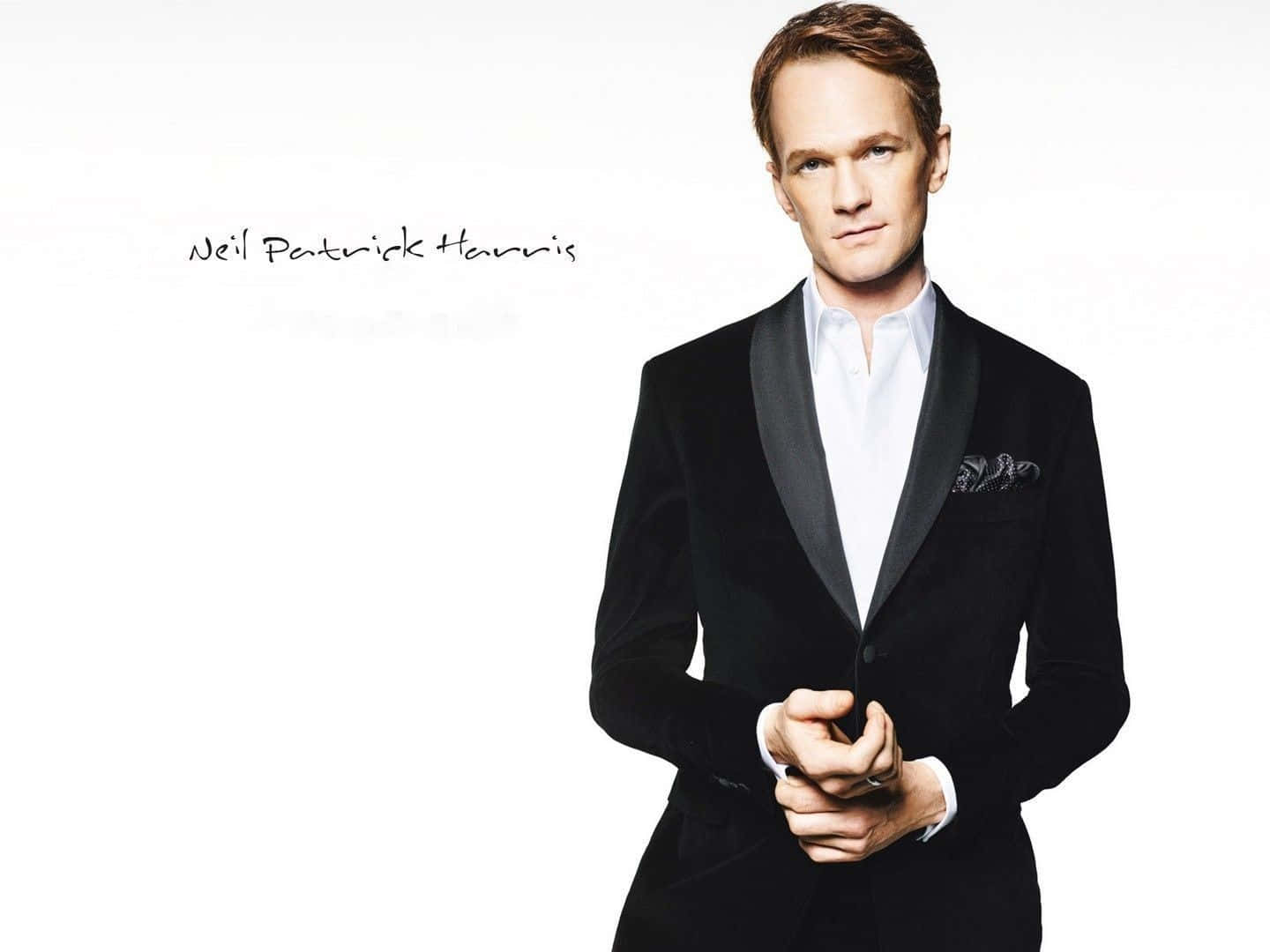 Neil Patrick Harris in a Relaxed Pose Wallpaper