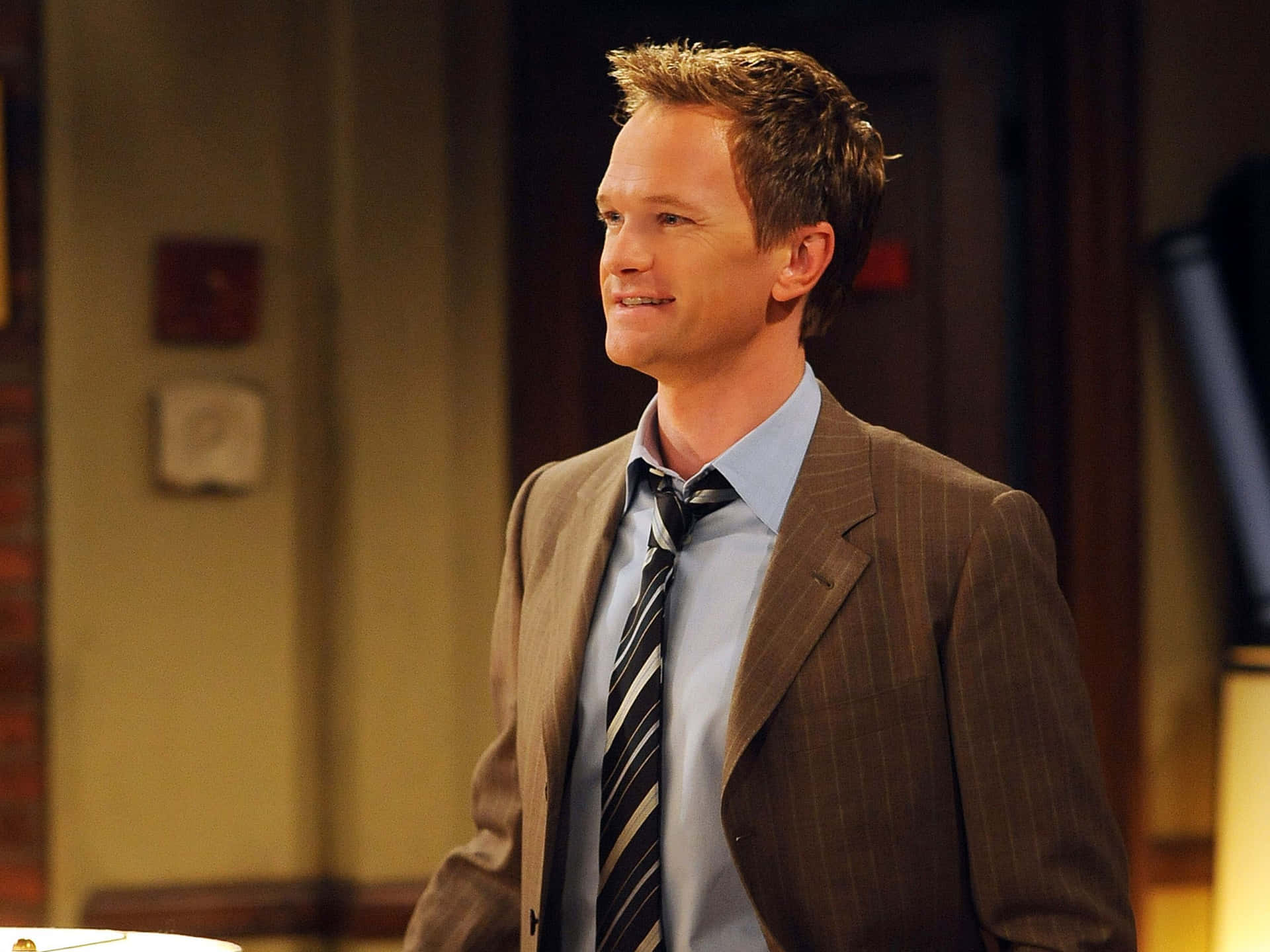 Actor Neil Patrick Harris is seen in a scene from the television show "How I Met Your Mother" Wallpaper