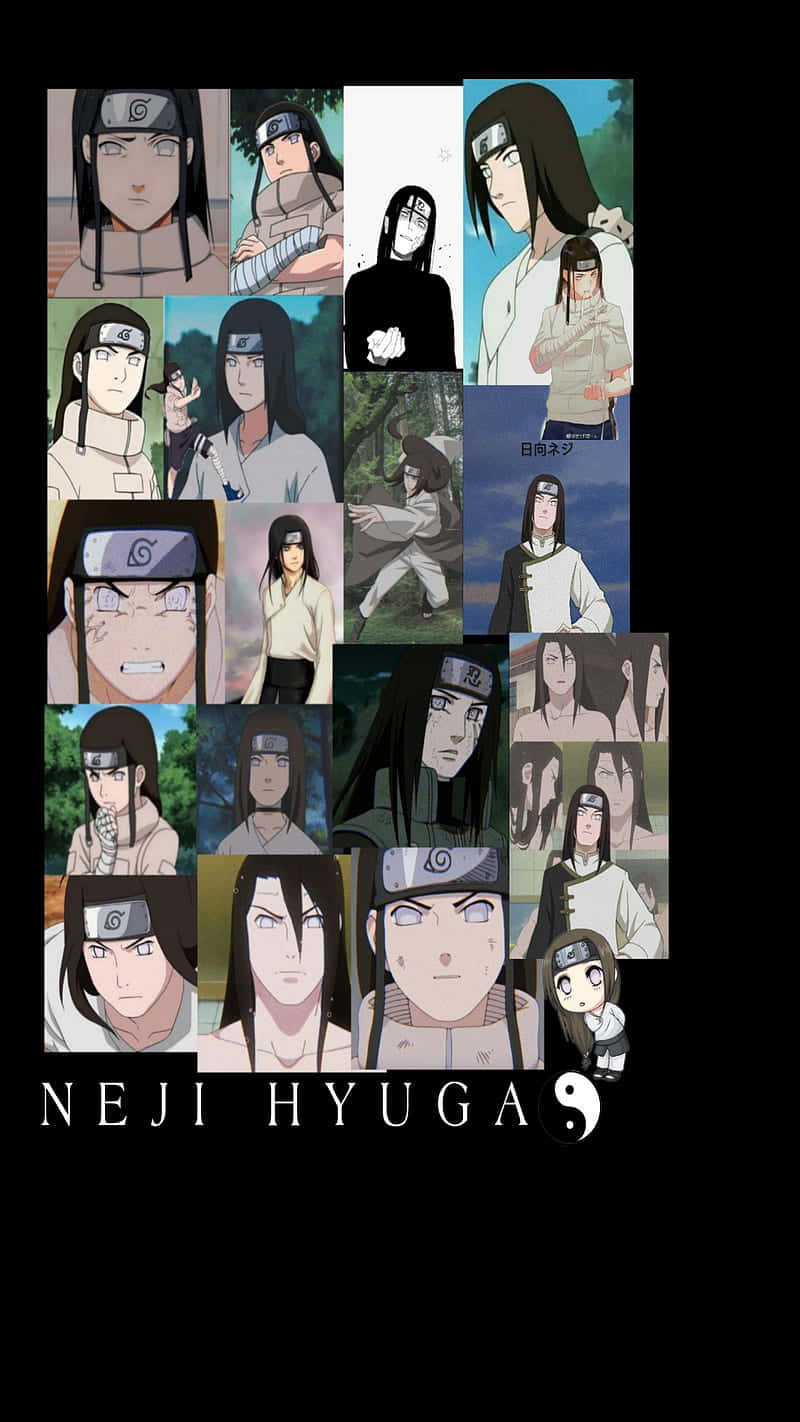 Get Ready For Battle With Neji Hyuga Wallpaper