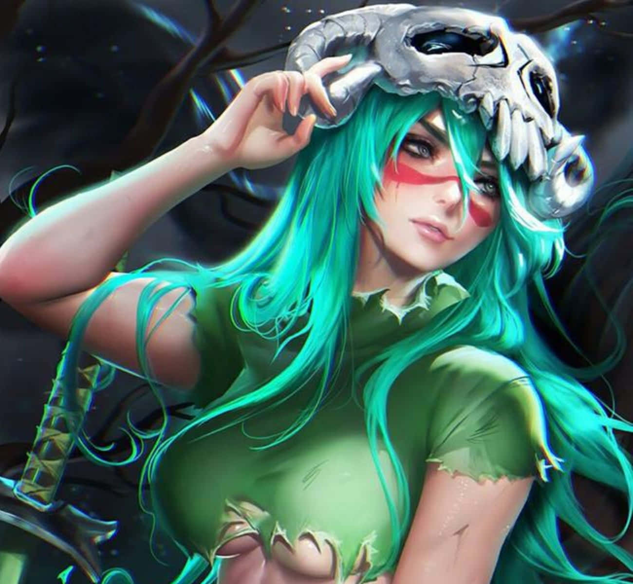 Nelliel Tu Odelschwanck looking determined Wallpaper