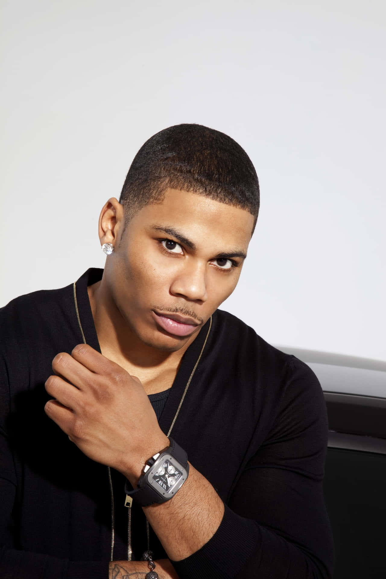 Rapper Nelly Optræder for Mængden Wallpaper