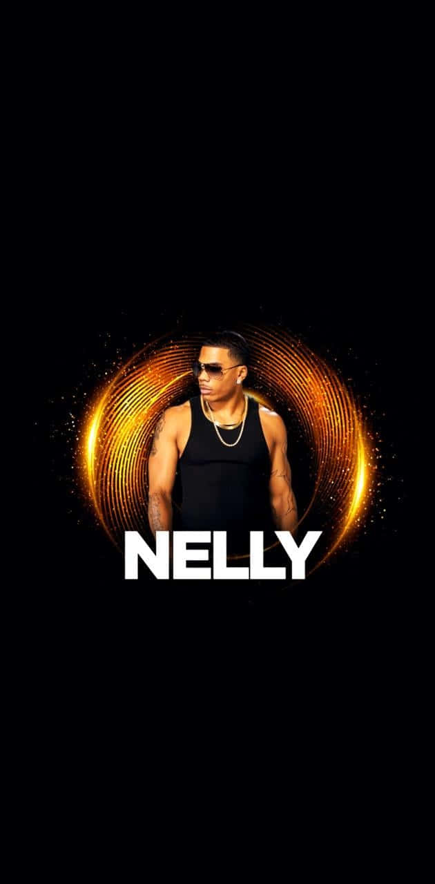 Nelly optræder live på et nyligt koncert. Wallpaper