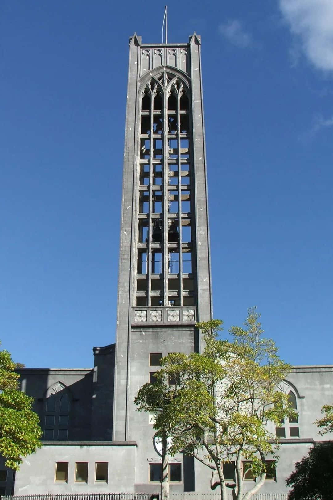 Nelson Cathedral Bell Tower Wallpaper