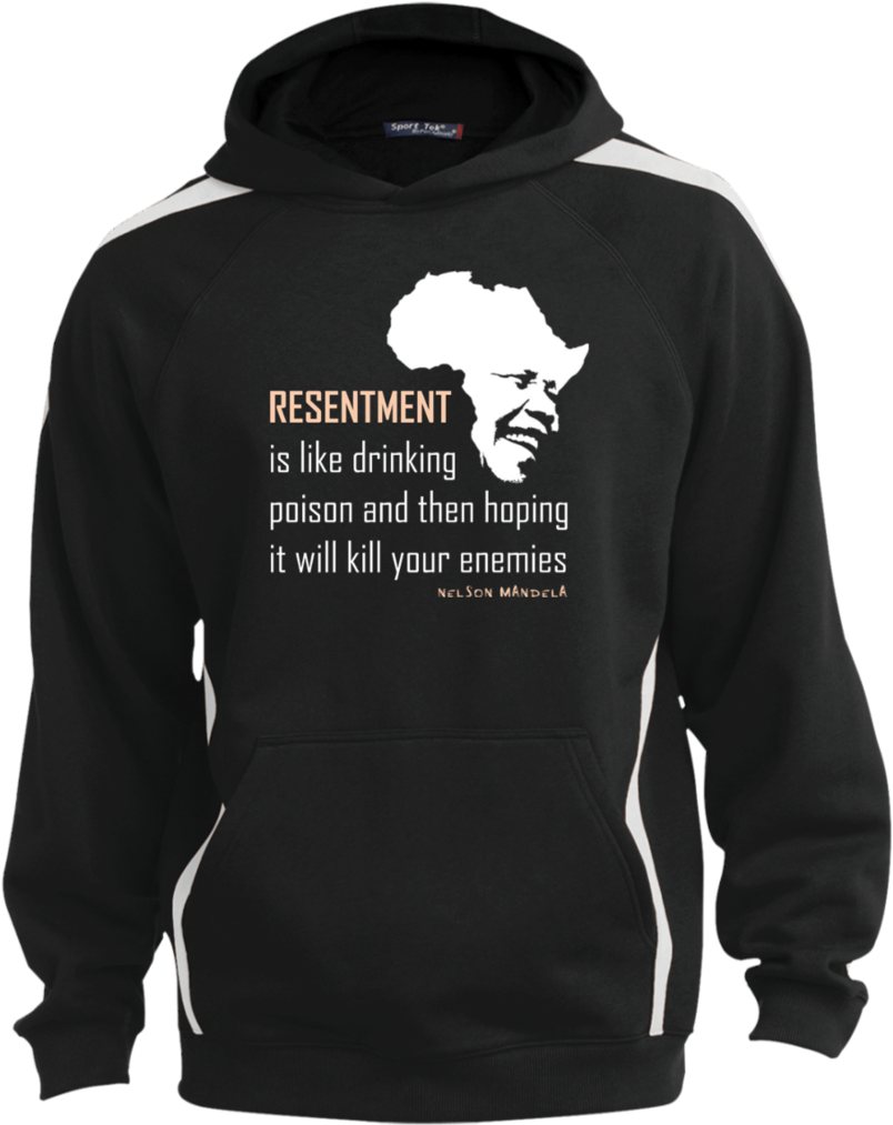 Nelson Mandela Quote Hoodie PNG