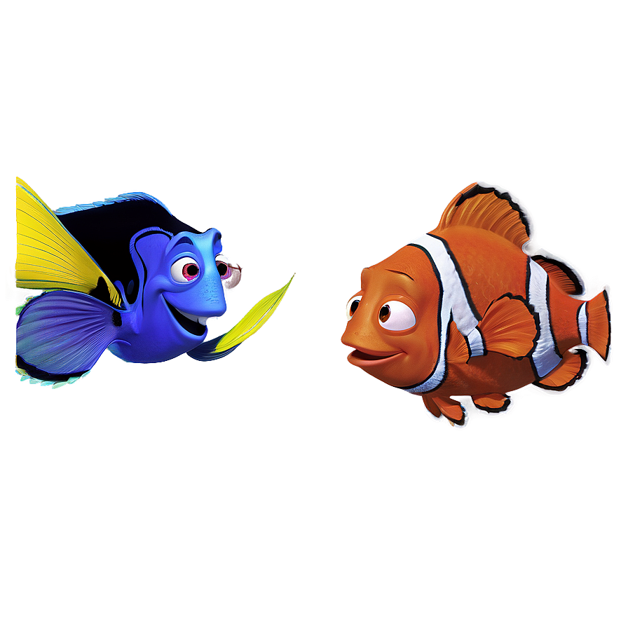 Nemo And Bruce Png Dwr PNG