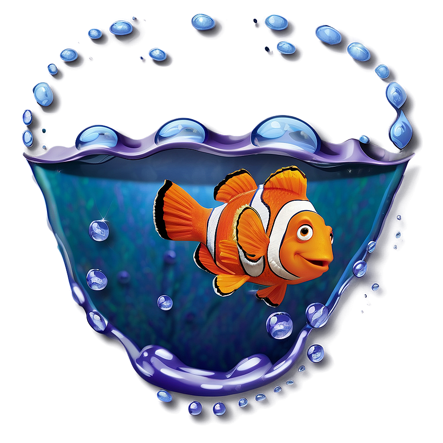Nemo With Starfish Png Mij9 PNG
