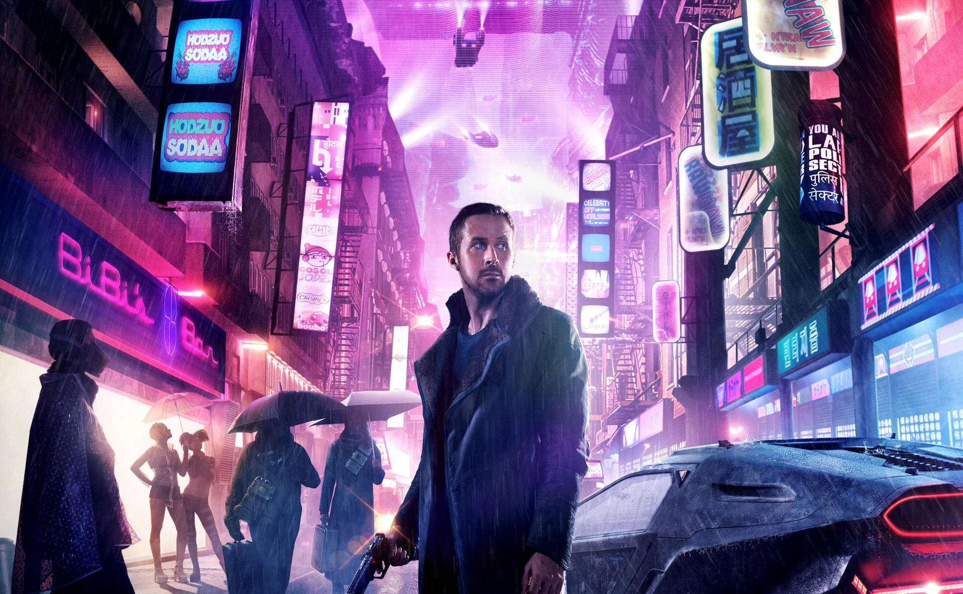 Neon Aesthetic Blade Runner 2049 4k Background