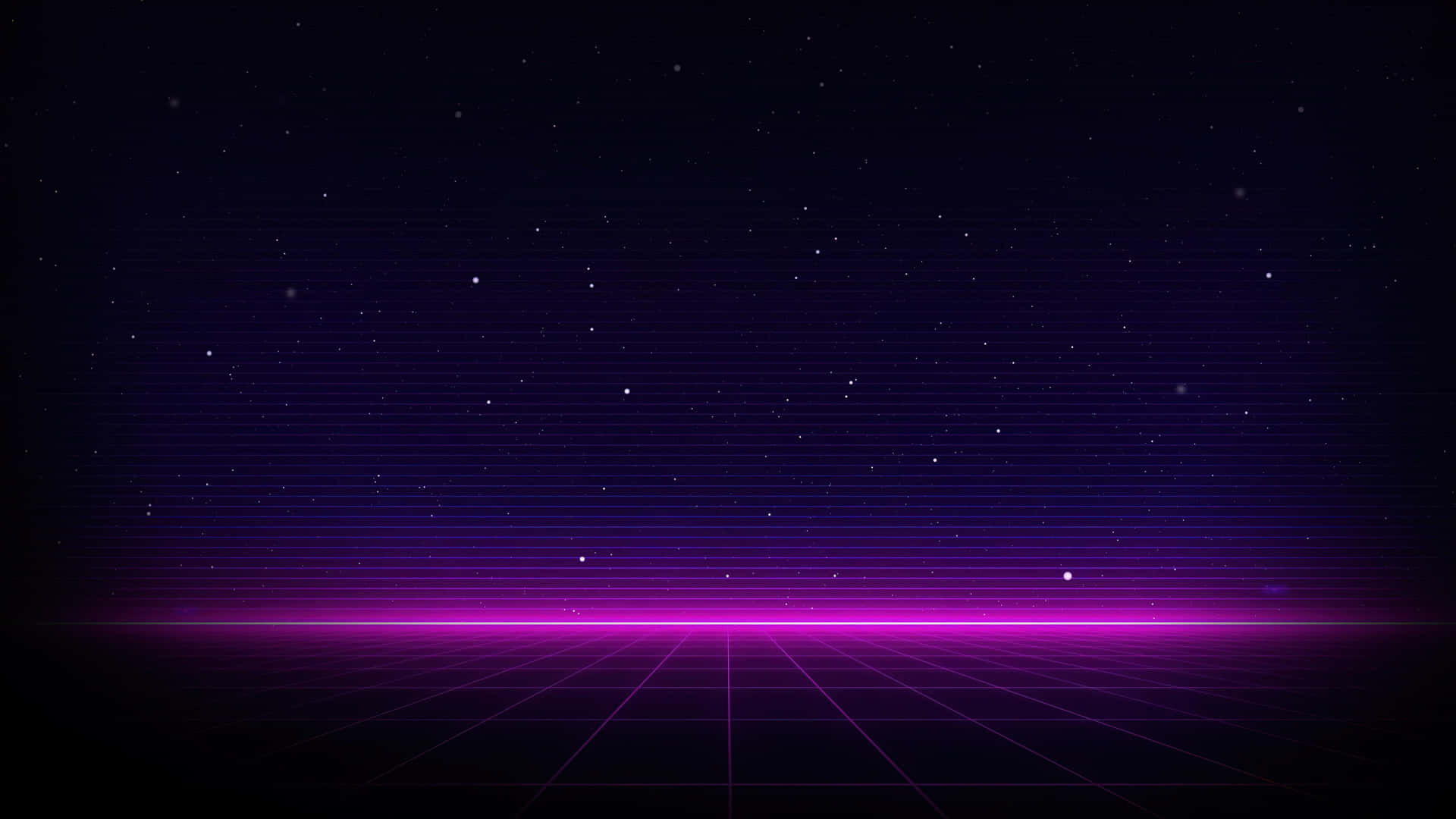 Neon Retro Scifi Outrun Background