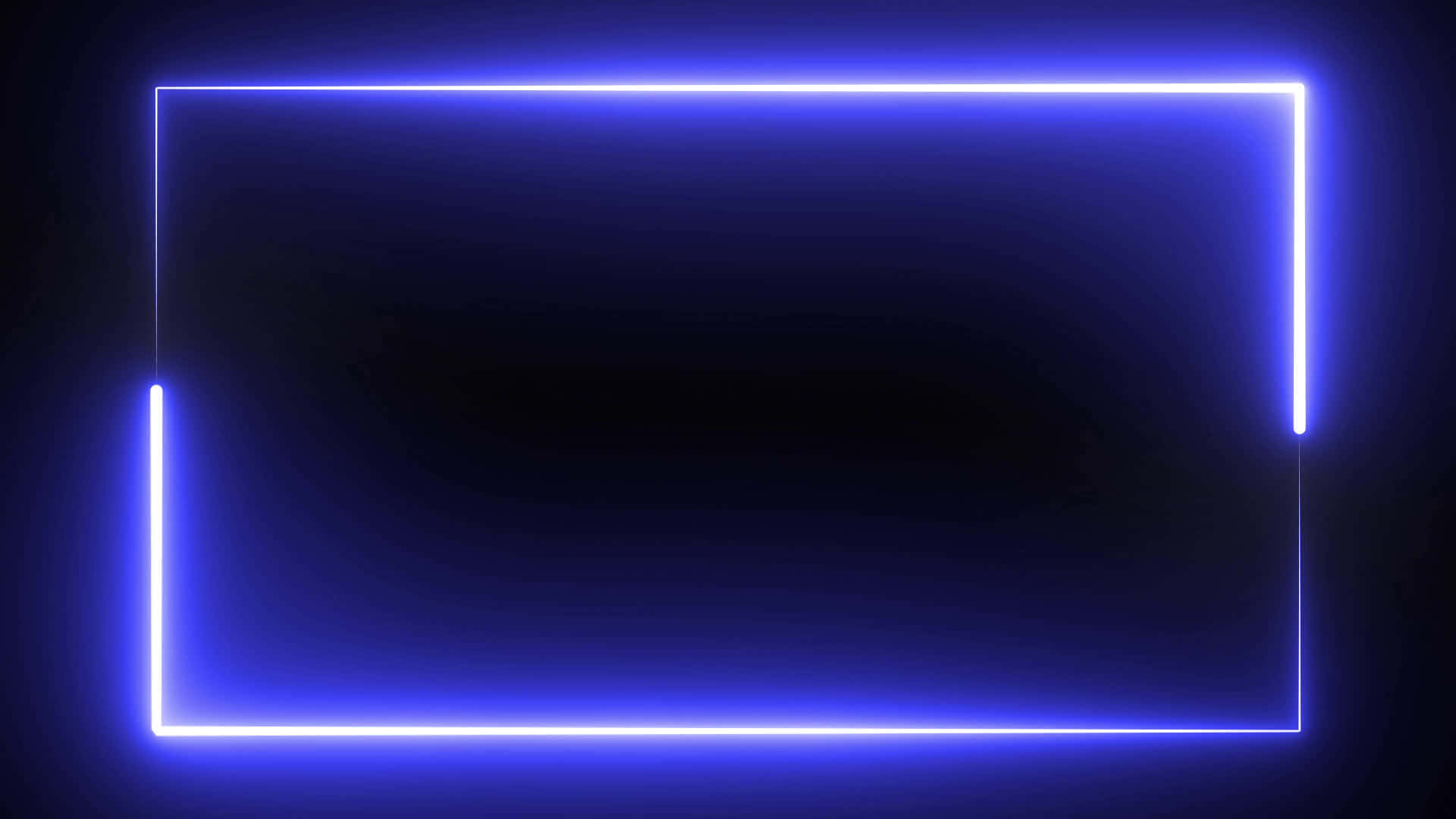 Gøren Stærk Erklæring Med En Neonlysblå Baggrund
